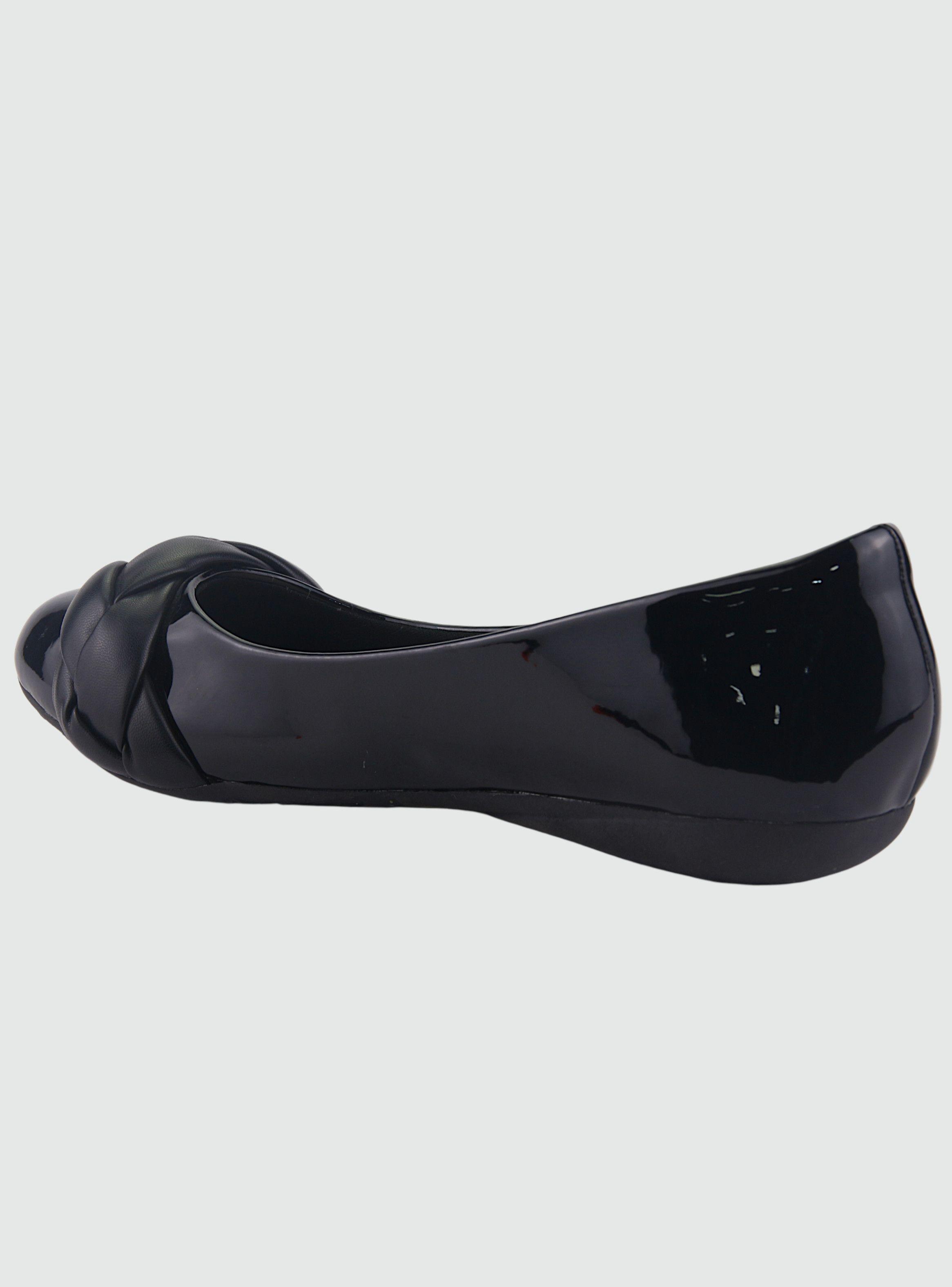 Ballerina Chalada Mujer Oslo-82 Negro Plano-1