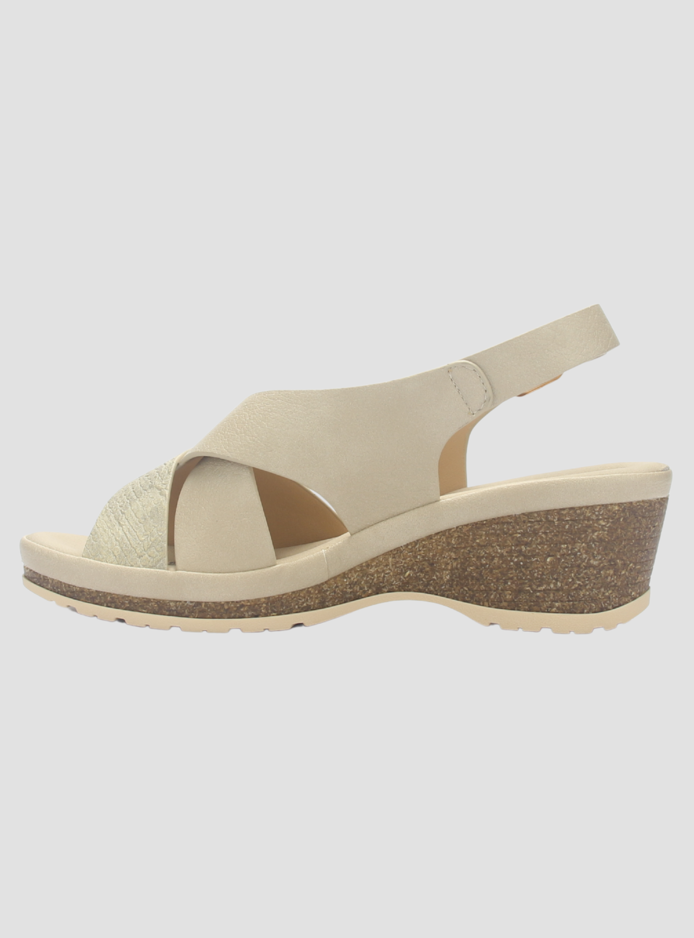 Sandalia Mujer Chalada Ica-30 Beige Casual-1