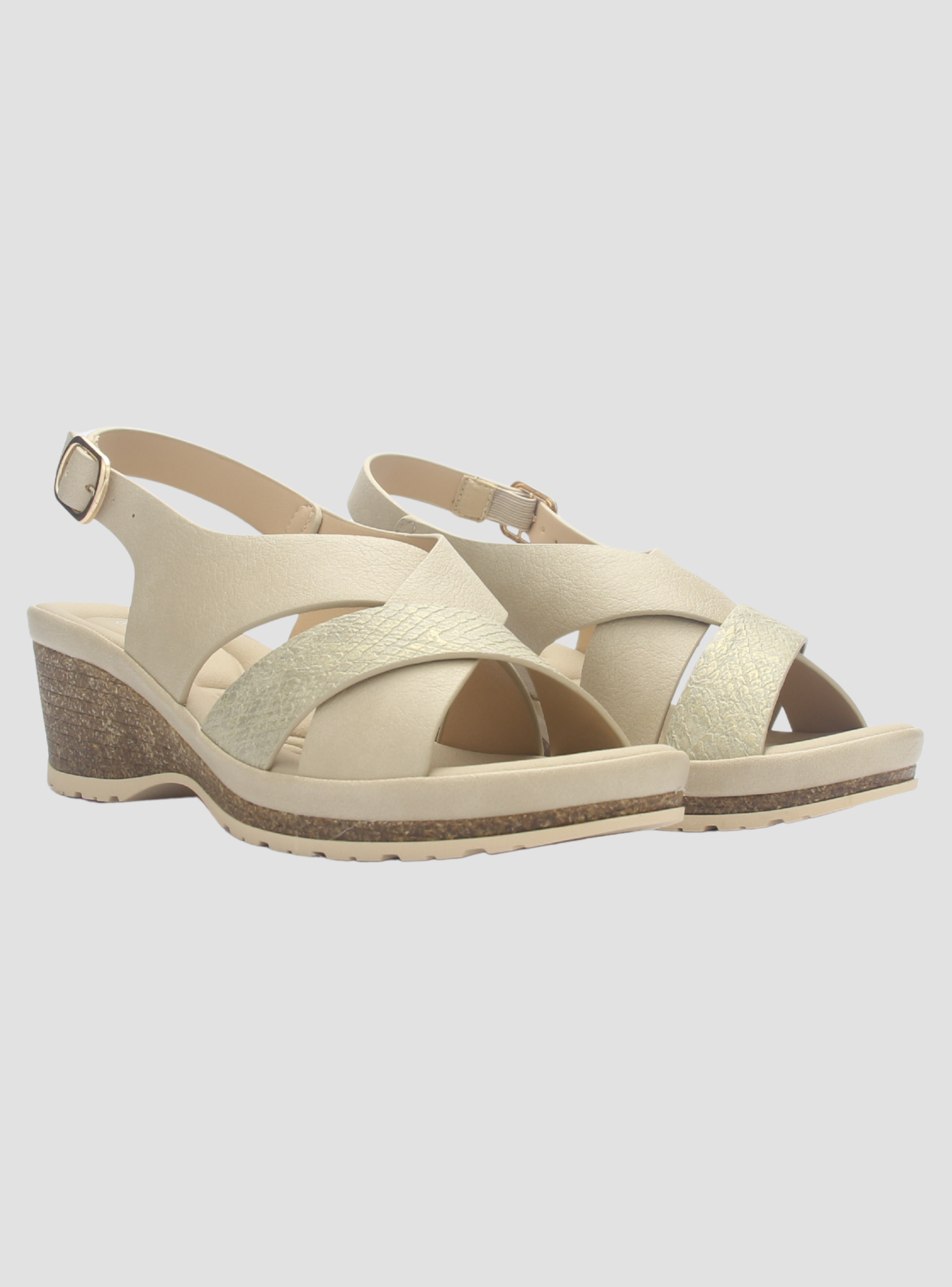 Sandalia Mujer Chalada Ica-30 Beige Casual-6