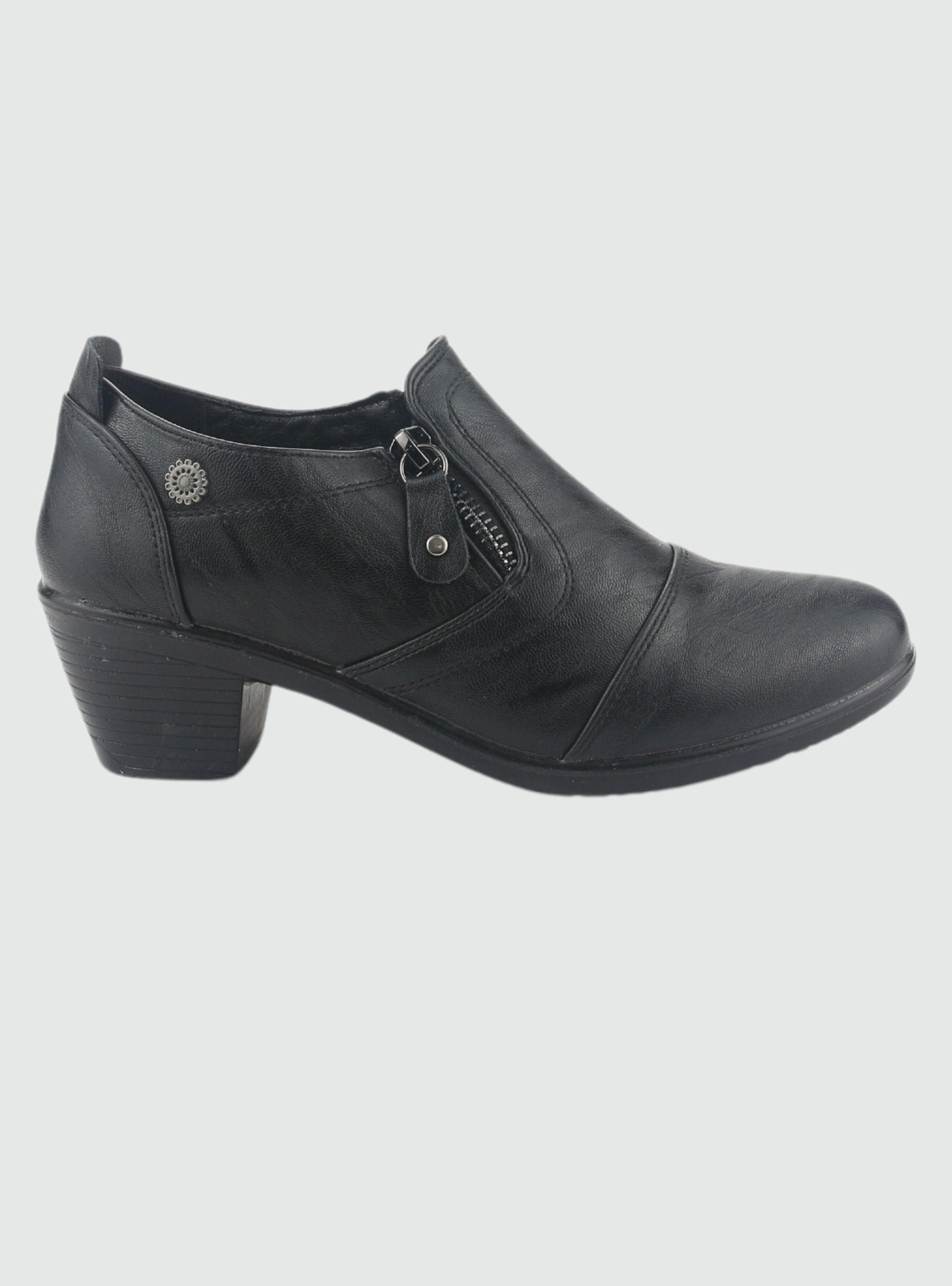 Zapato Chalada Mujer Litang-5 Negro Casual-0