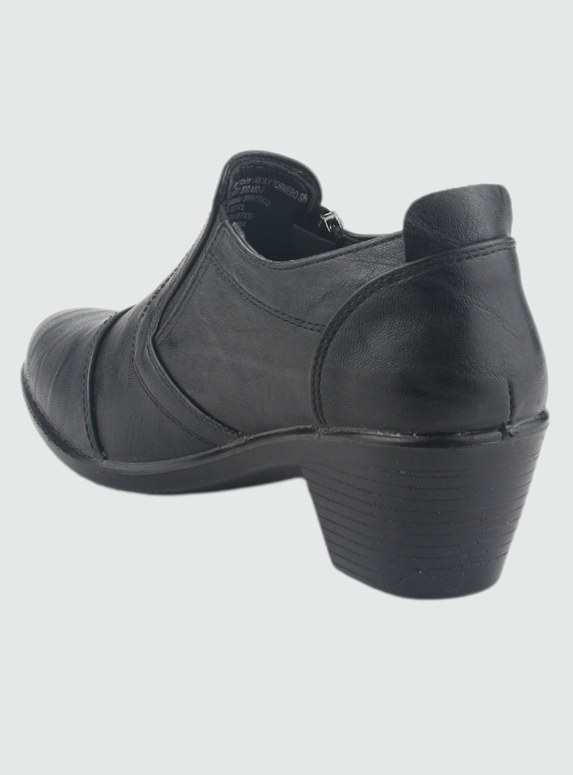 Zapato Chalada Mujer Litang-5 Negro Casual-3