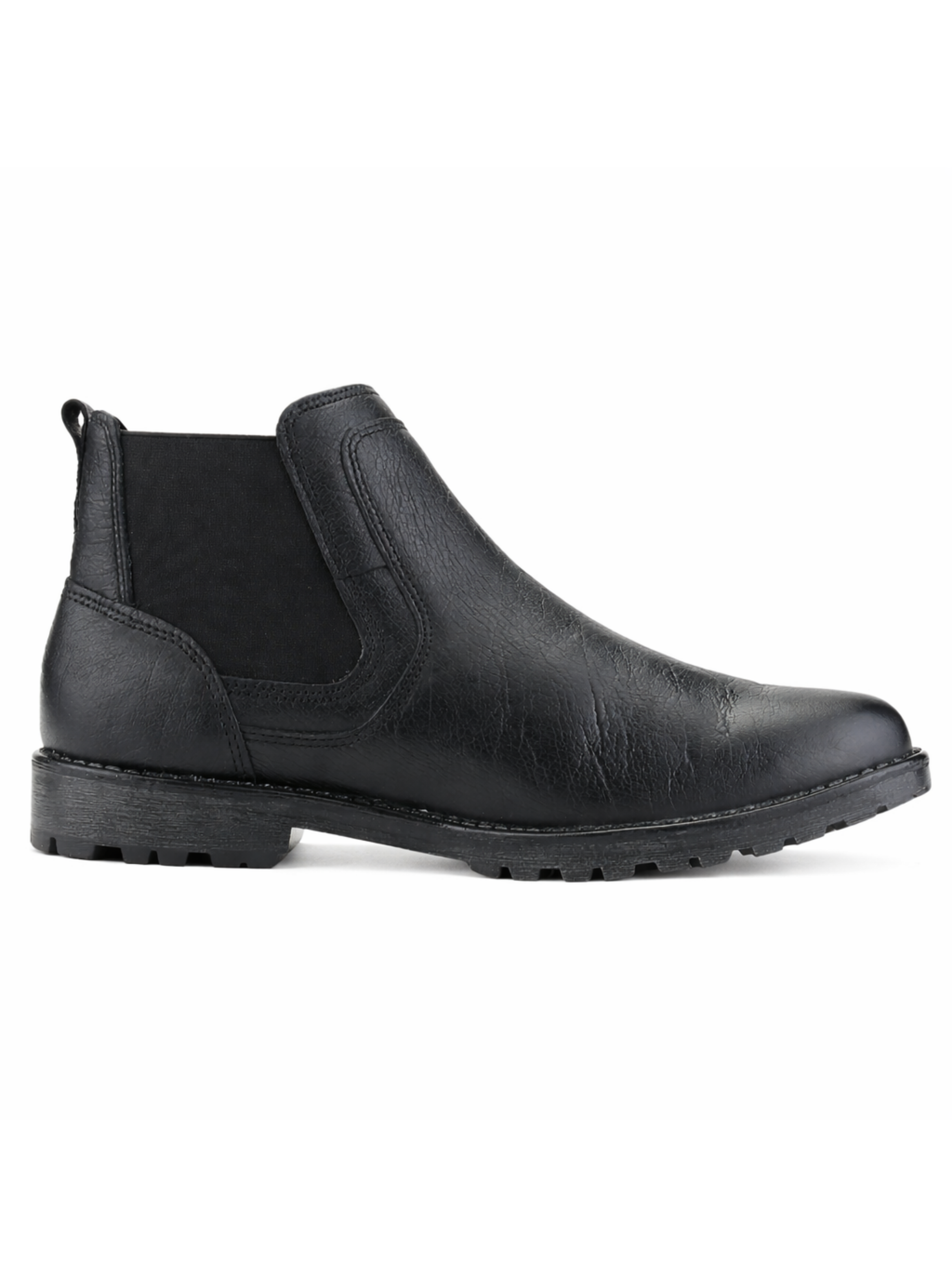 Botin Negro Hombre Casual Ferracini Cross 9951-0