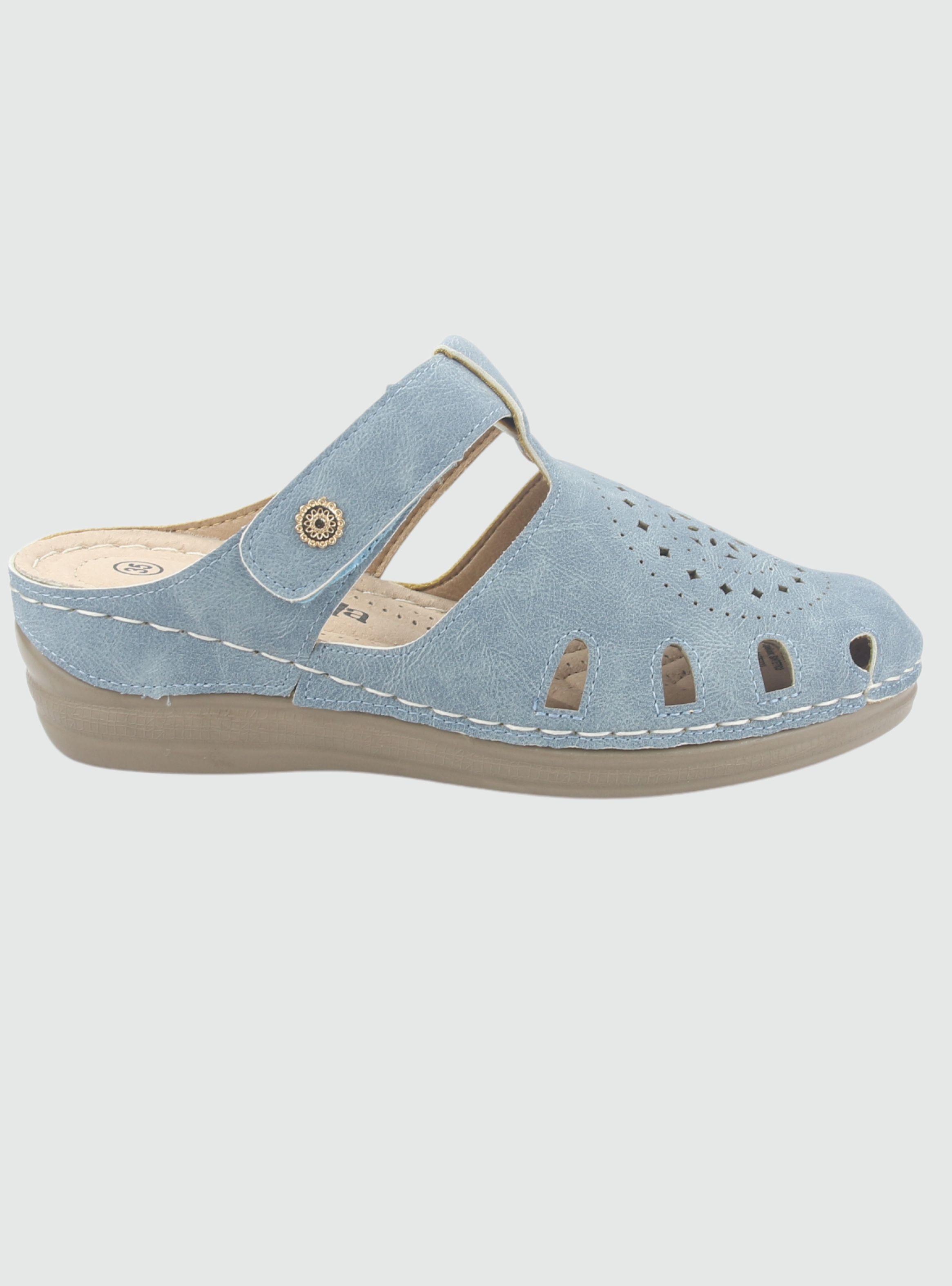 Sandalia Chalada Mujer Musa-4 Azul Comfort-0
