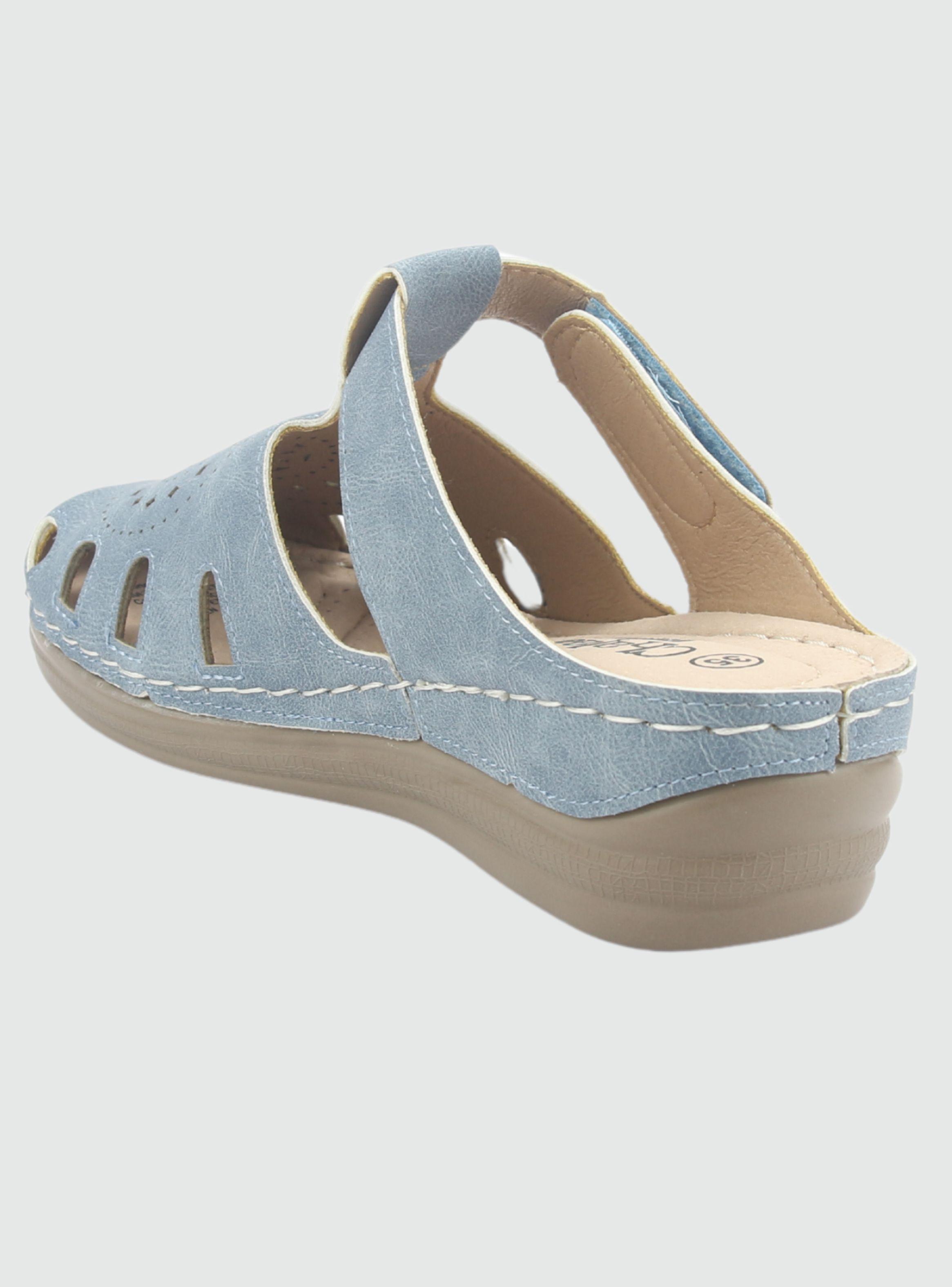 Sandalia Chalada Mujer Musa-4 Azul Comfort-3