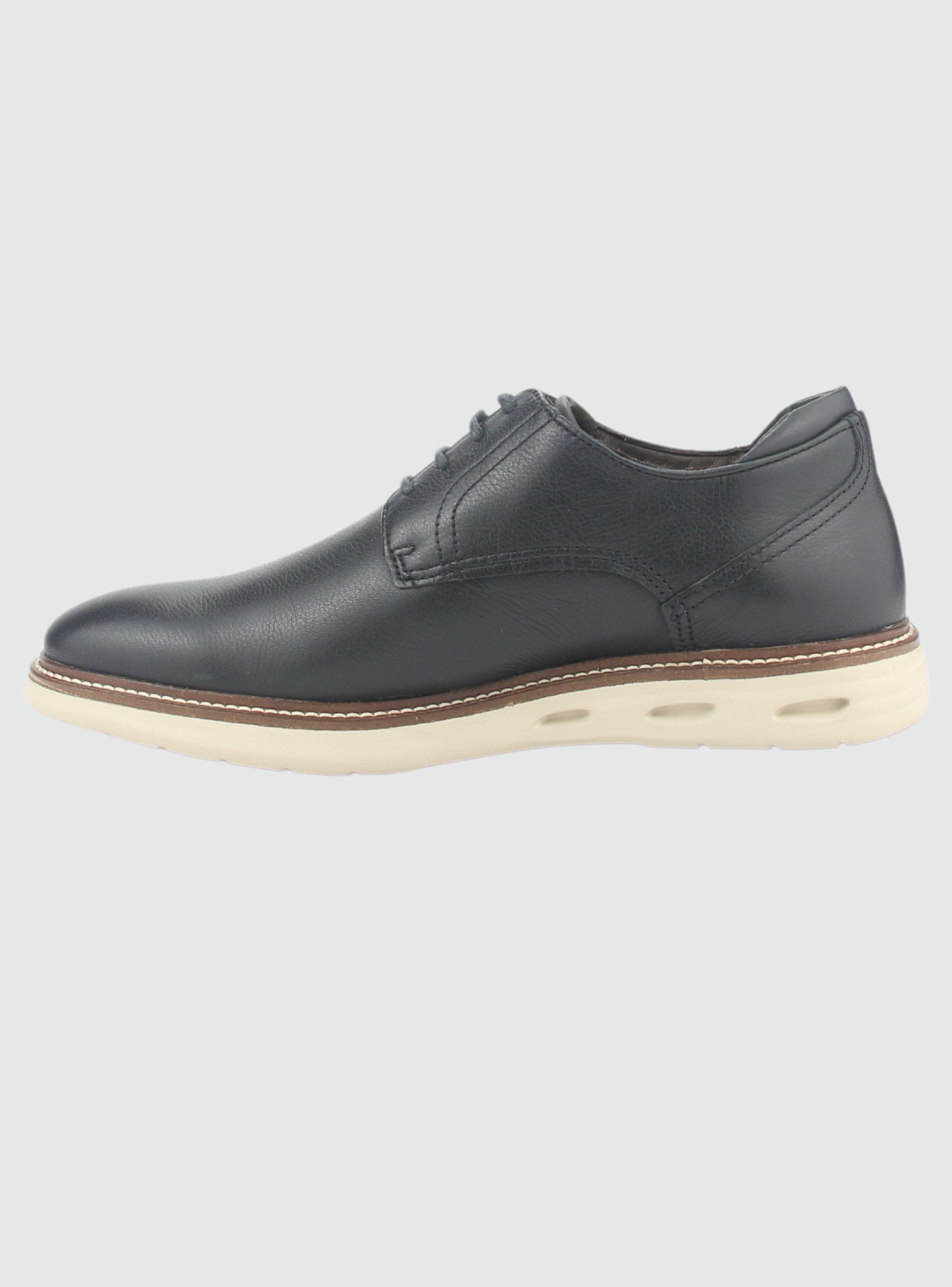 Zapato Ferracini Hombre 4160 Hannover Negro Casual-1