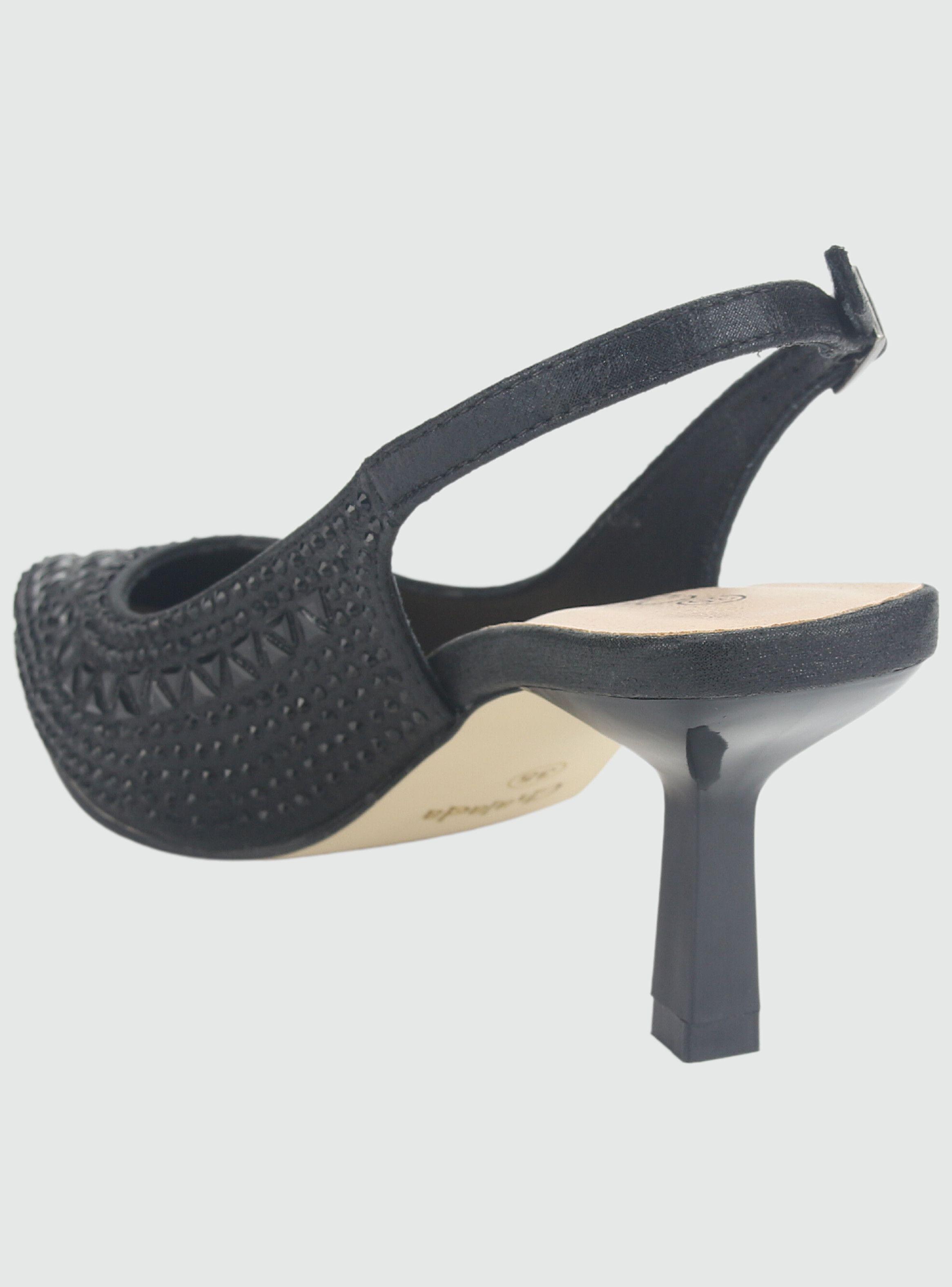 Zapato Chalada Mujer Hot-70 Negro Casual-3