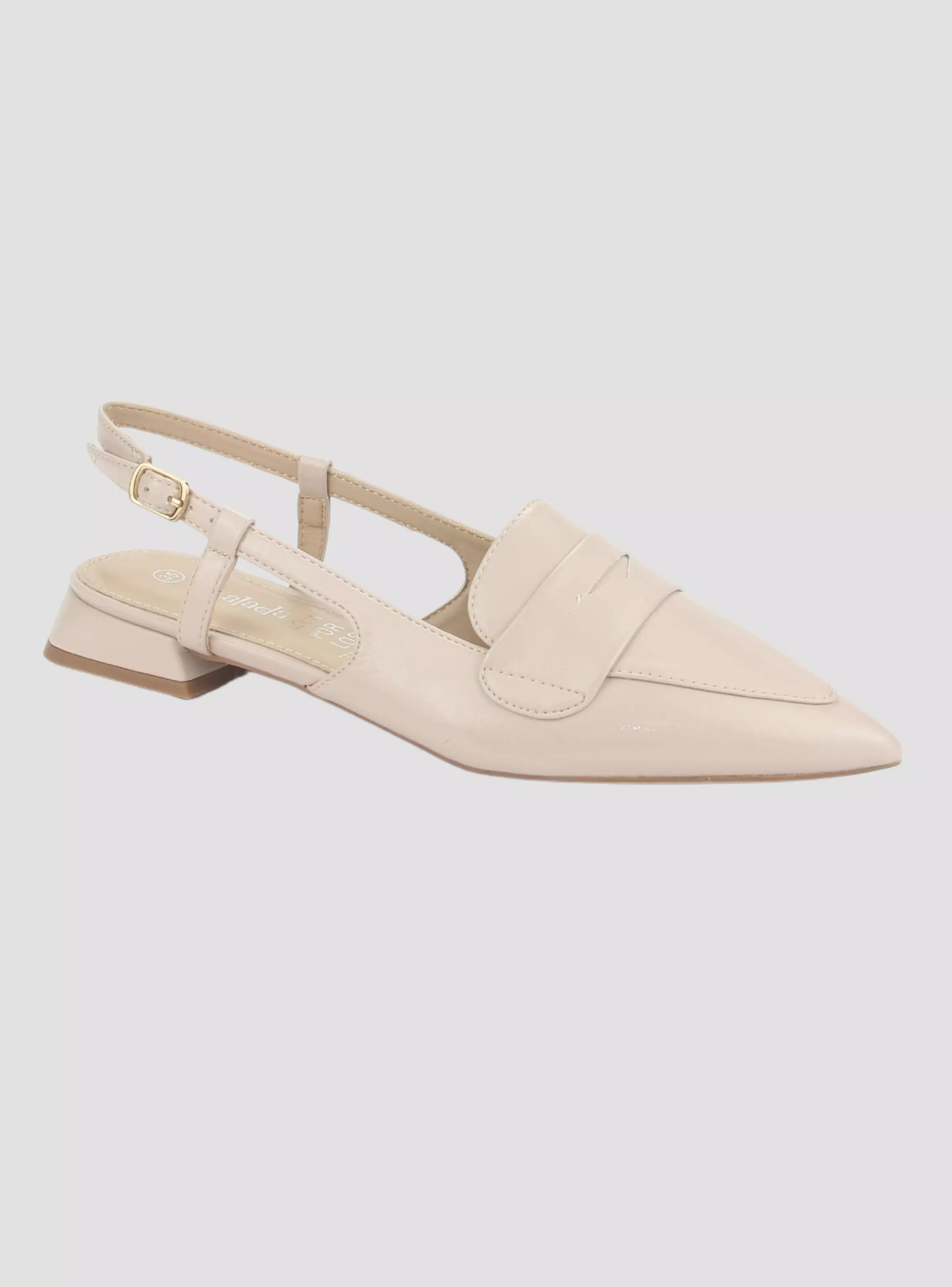 Zapato Chalada Mujer Feola-1 Nude Casual-1