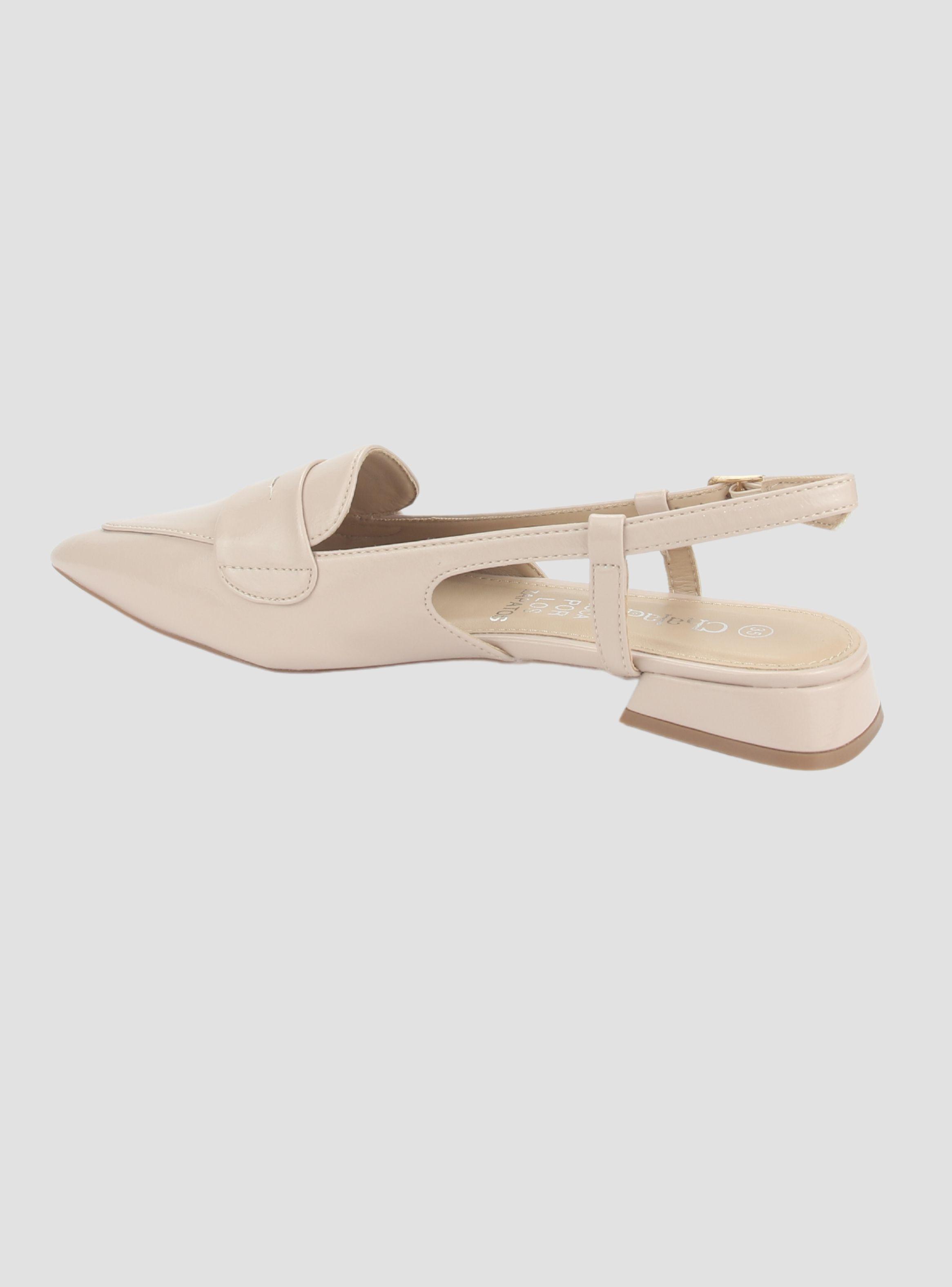 Zapato Chalada Mujer Feola-1 Nude Casual-2