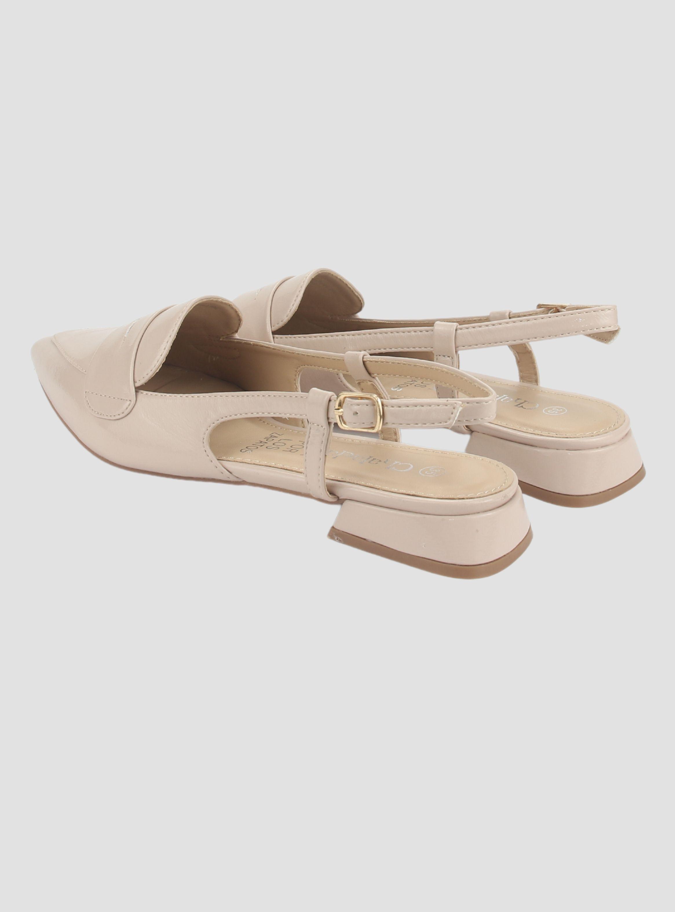 Zapato Chalada Mujer Feola-1 Nude Casual-4