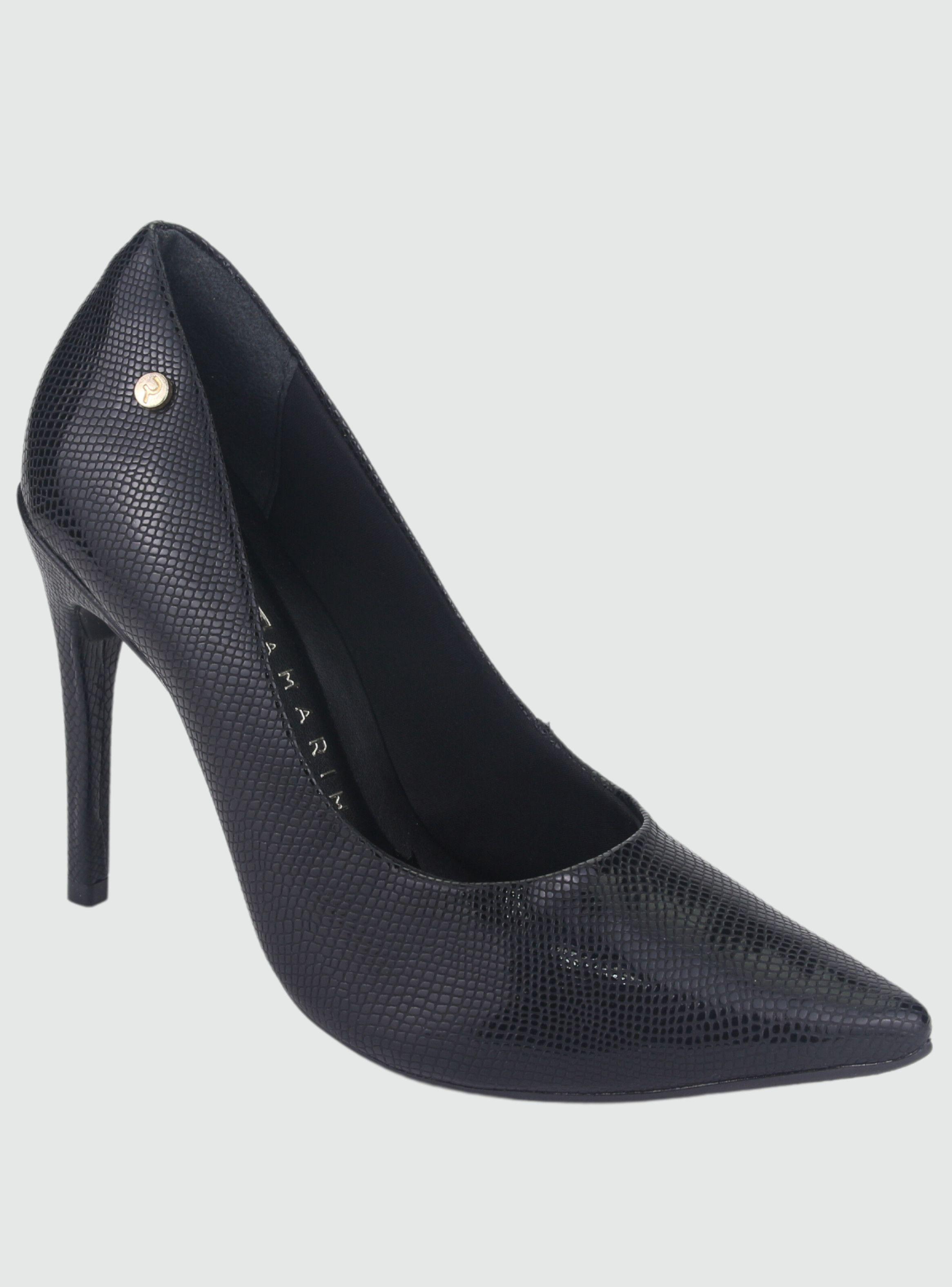 Zapato Ramarim Mujer 2294101 Negro Casual-0