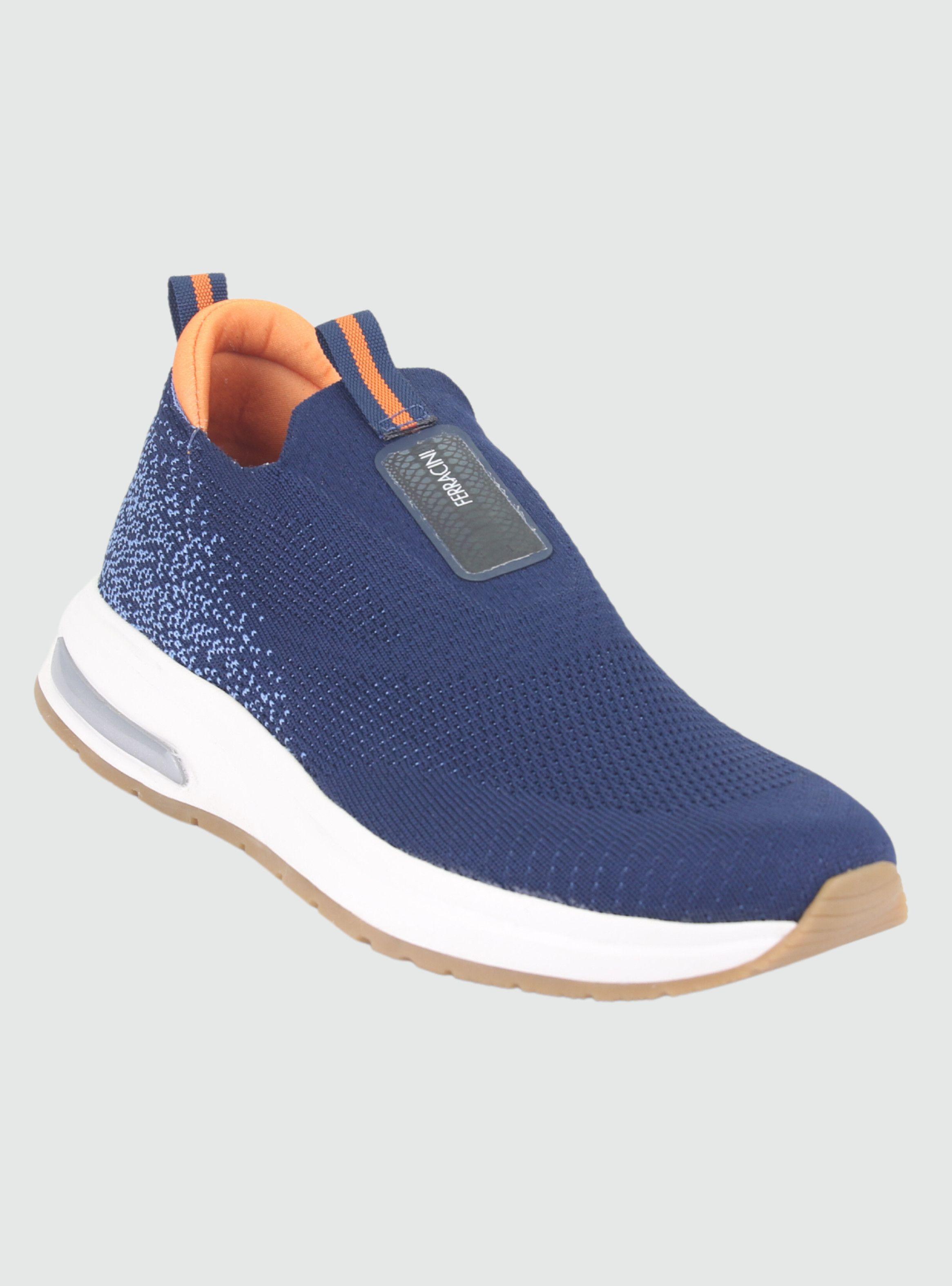 Zapatilla Ferracini Hombre 9576 Vyper Azul Marino Casual-2