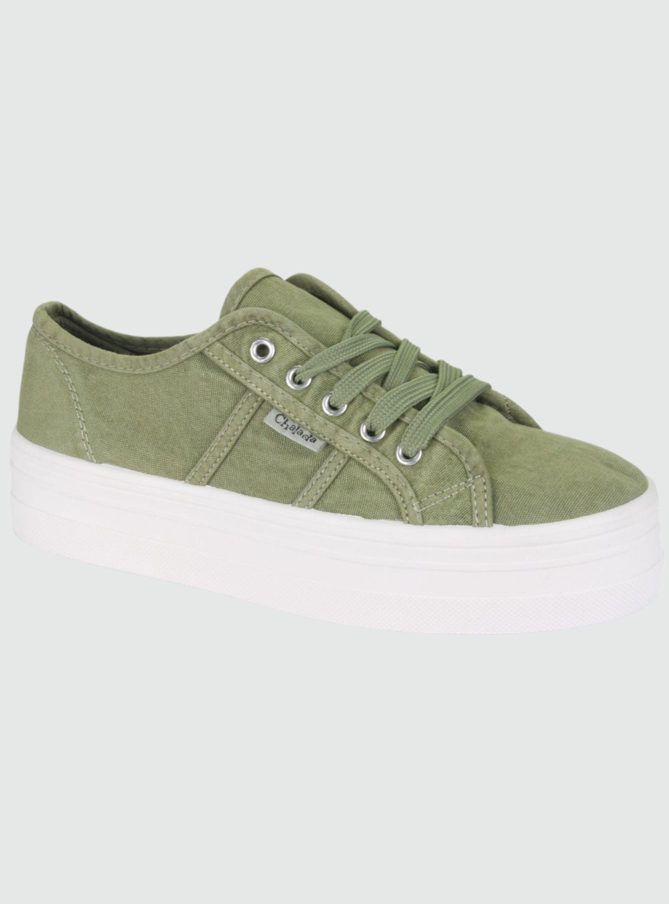 Zapatilla Chalada Mujer Field-10 Oliva Urbano-0