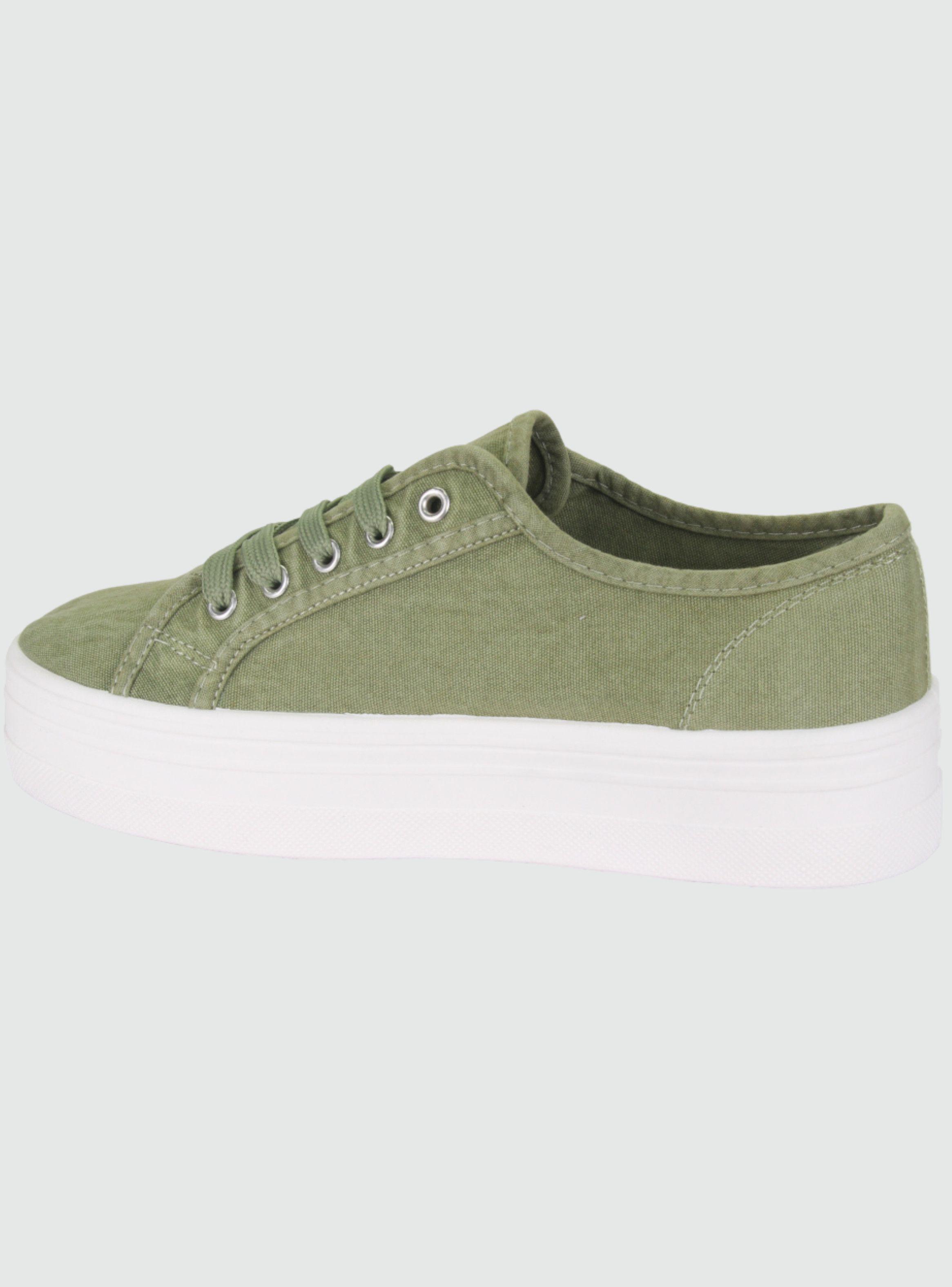 Zapatilla Chalada Mujer Field-10 Oliva Urbano-1