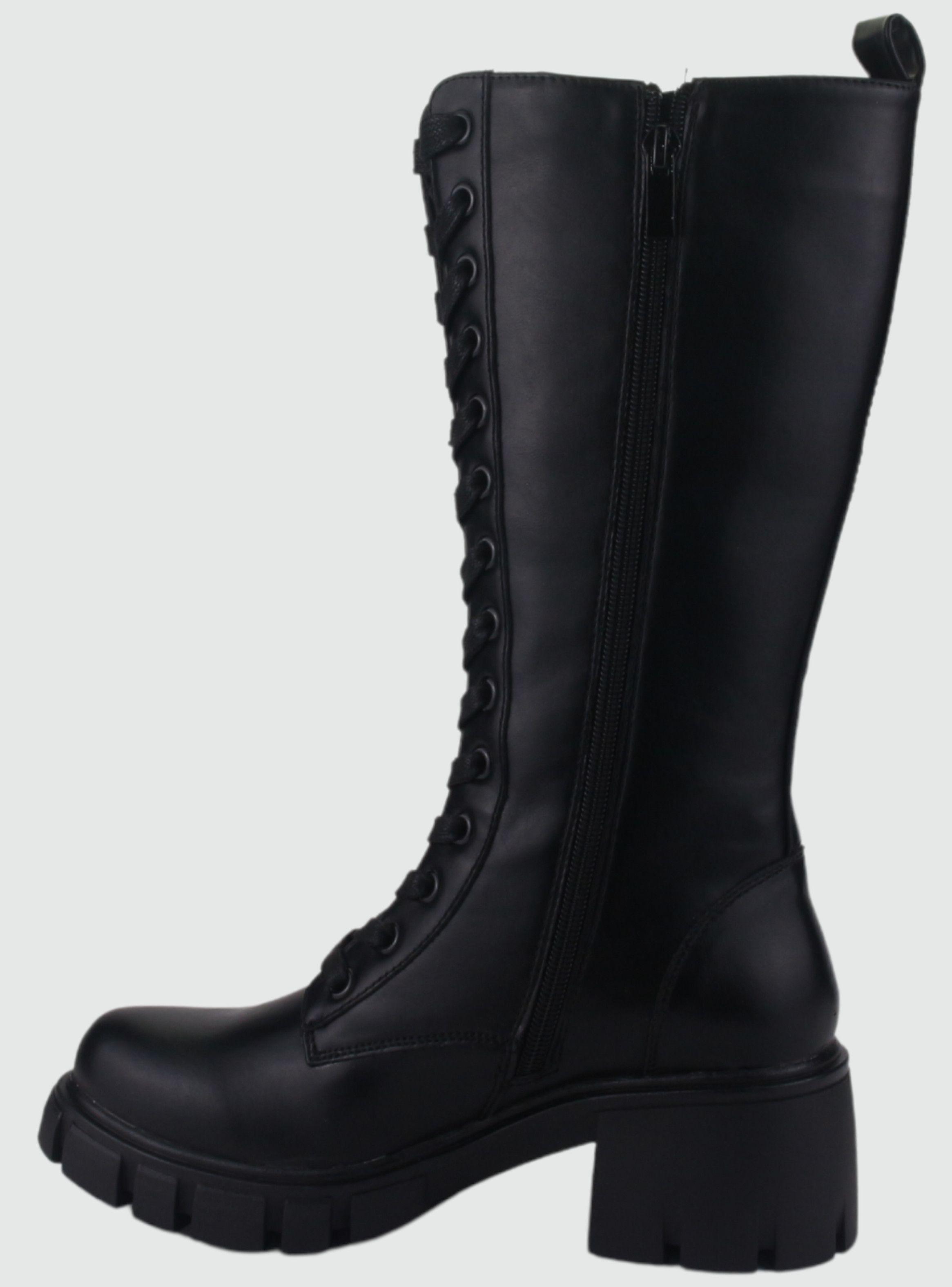 Bota Chalada Mujer Rei-2 Negro Casual-1