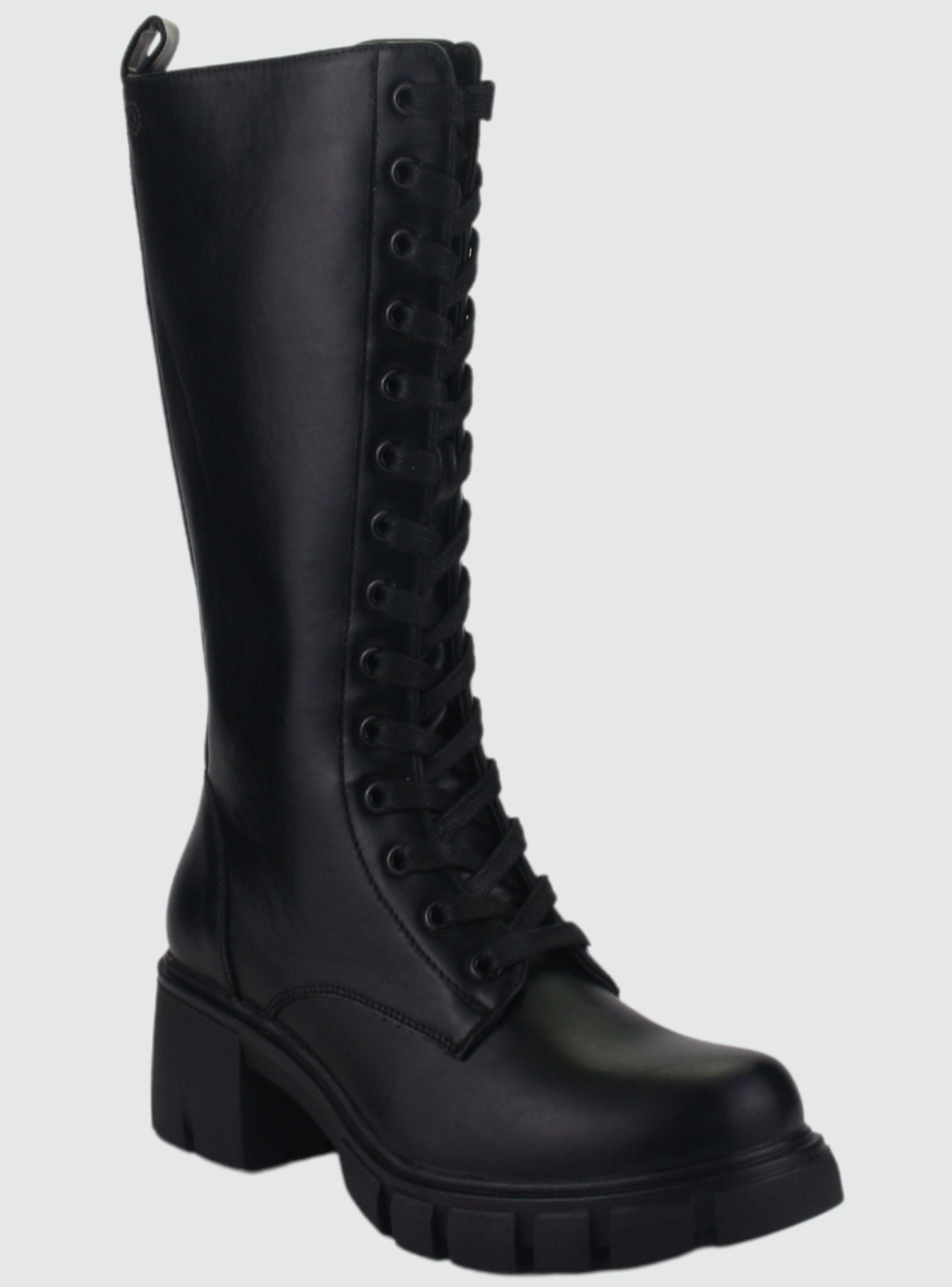Bota Chalada Mujer Rei-2 Negro Casual-2