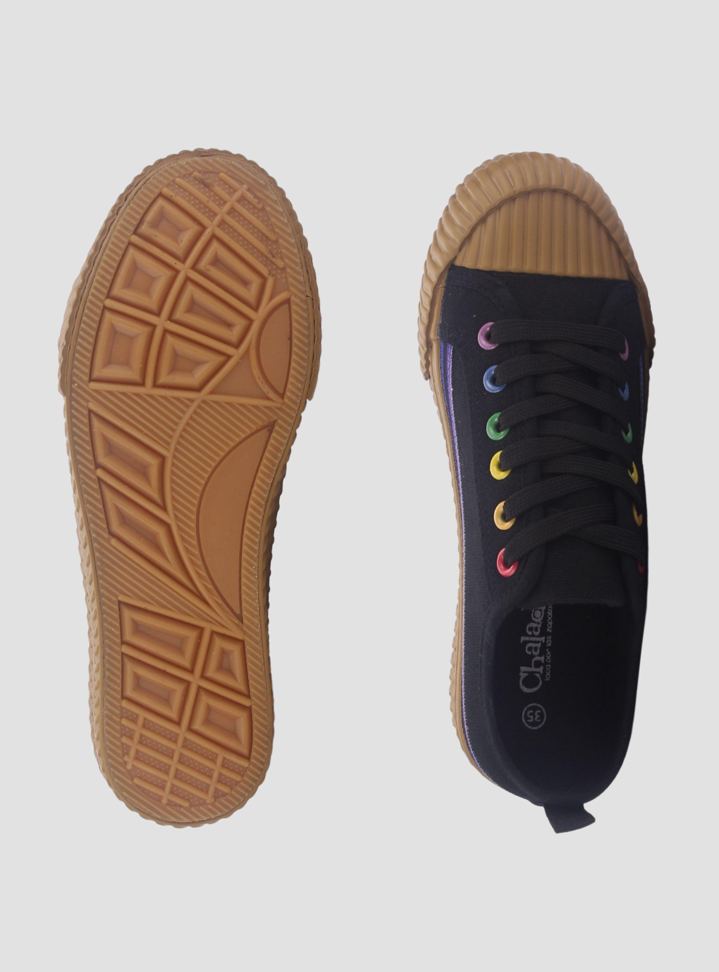 Zapatilla Mujer  Chalada Belice-1 Negro Urbano-6