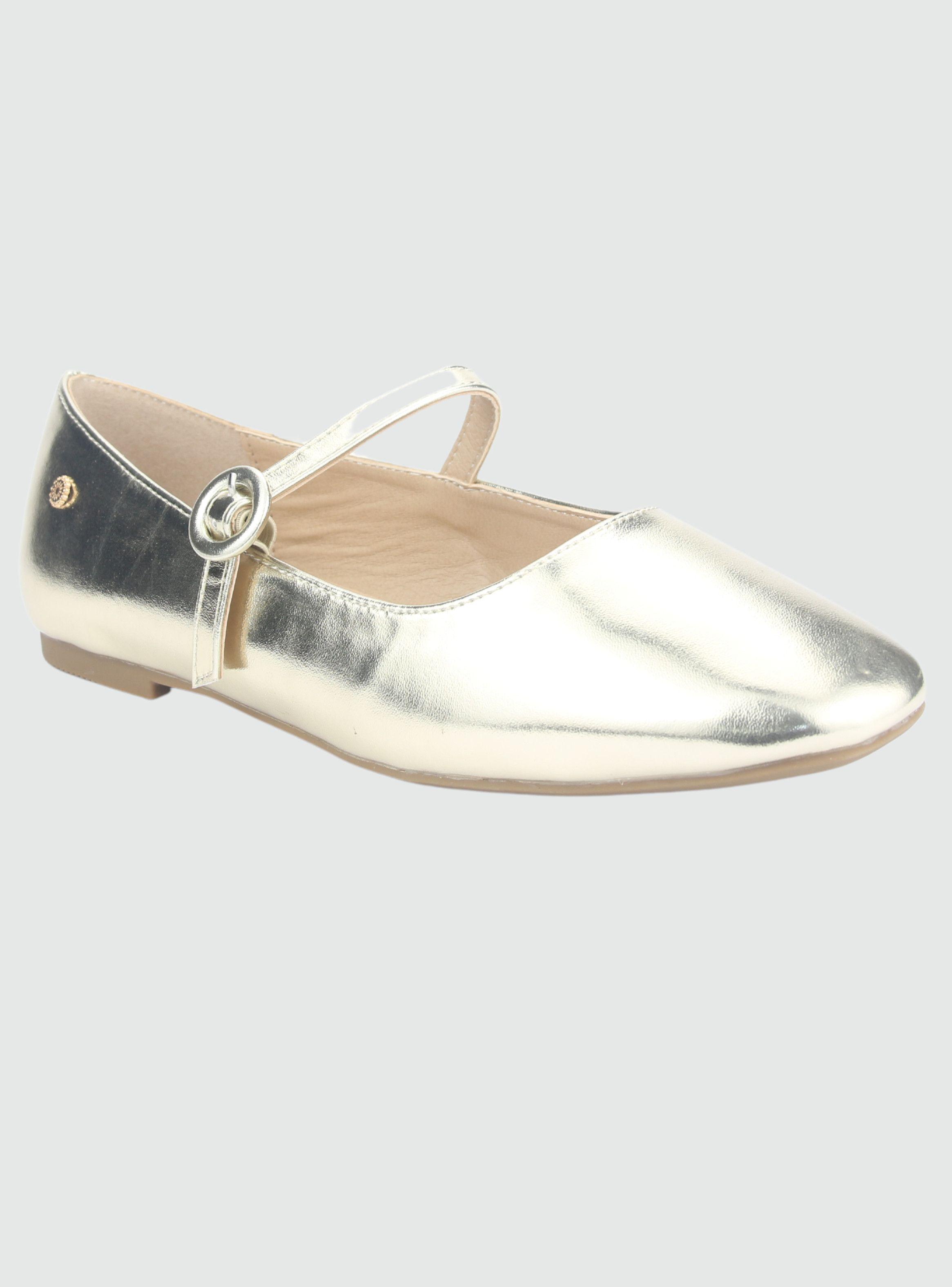 Ballerina Chalada Mujer Miu-4 Dorado Casual-5