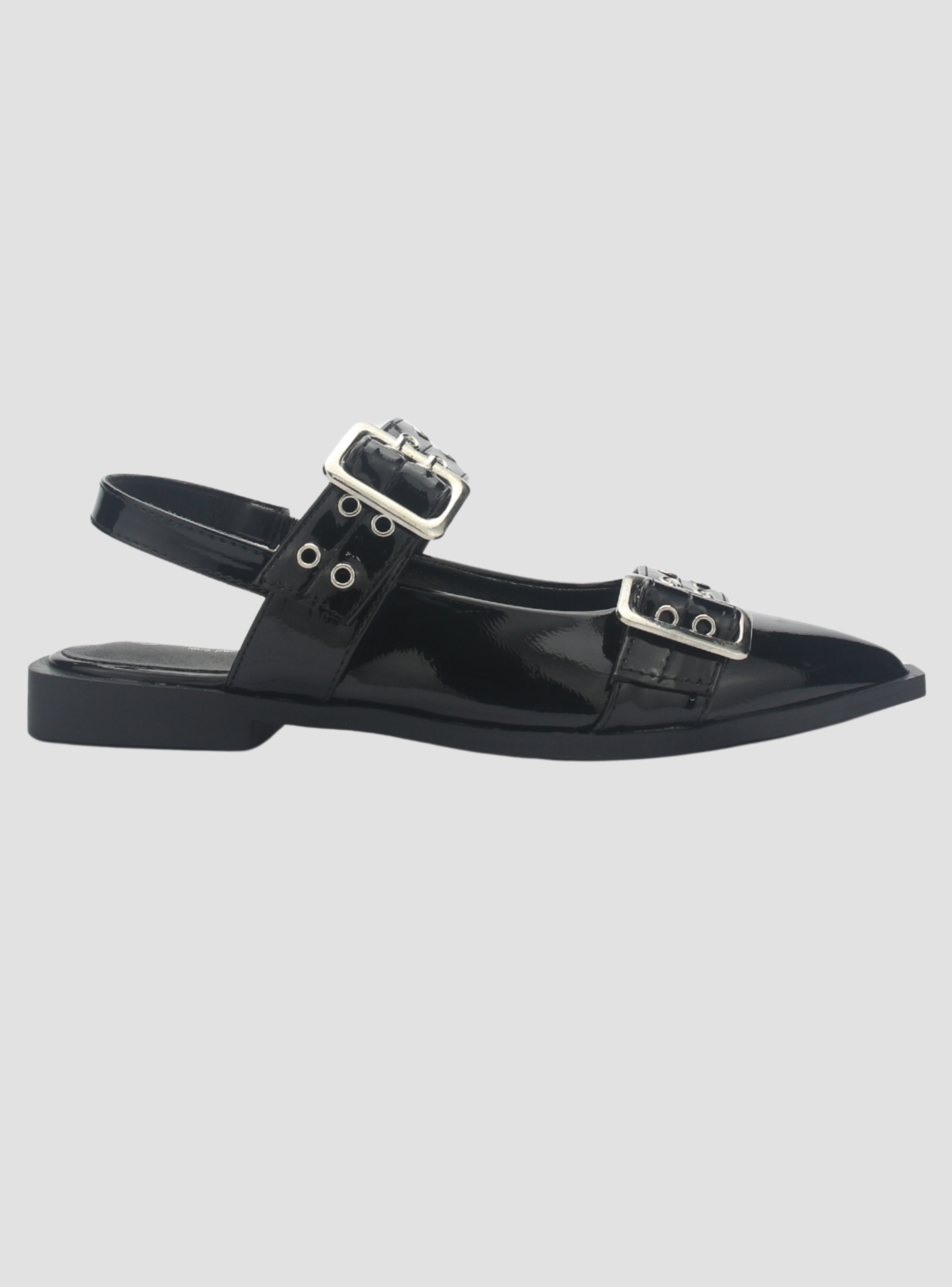 Ballerina Mujer Chalada Slik-21 Negro Casual-0