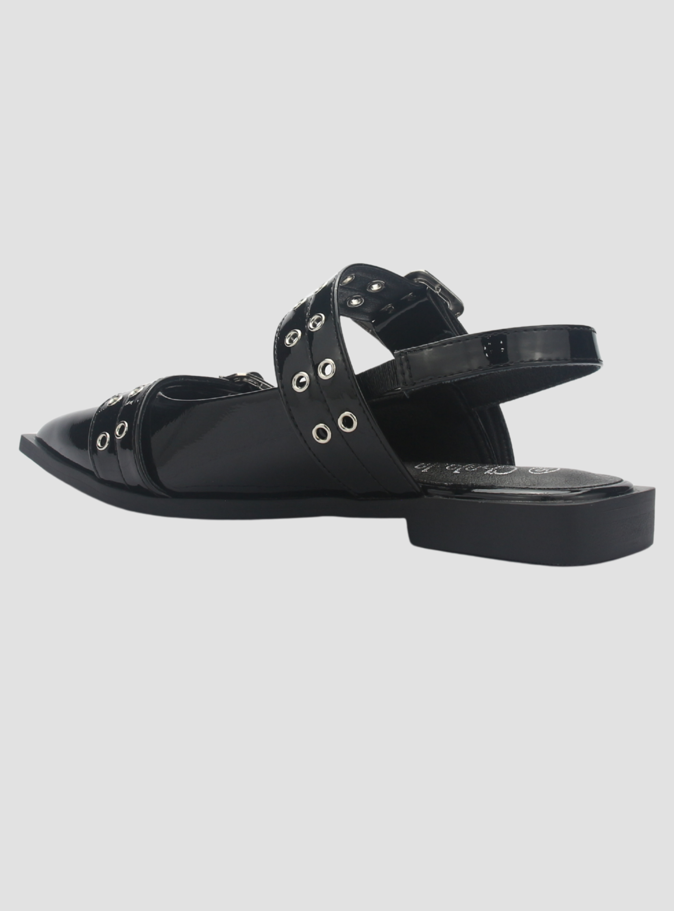 Ballerina Mujer Chalada Slik-21 Negro Casual-3