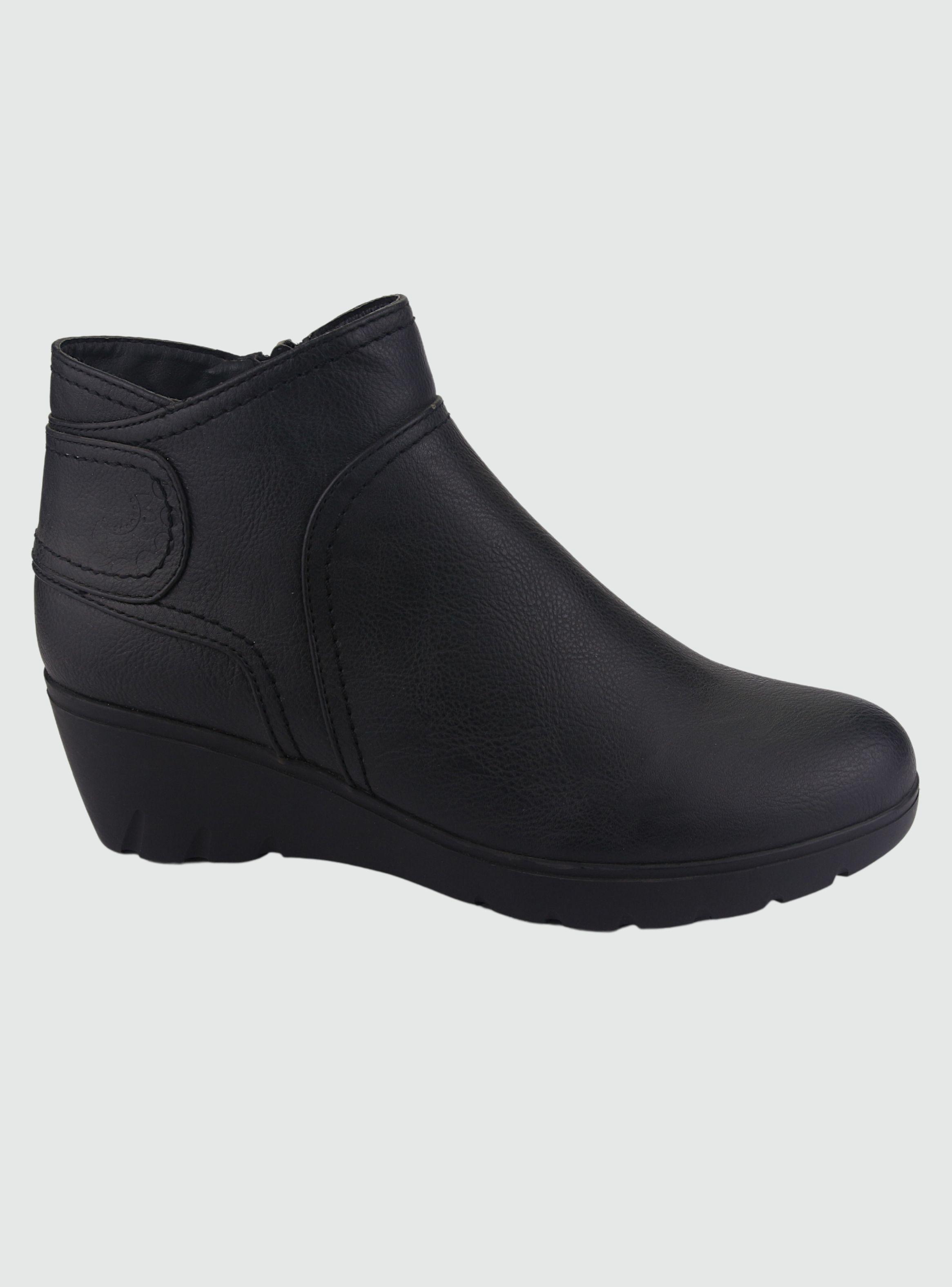 Botin Chalada Mujer Tanda-4 Negro Casual-0