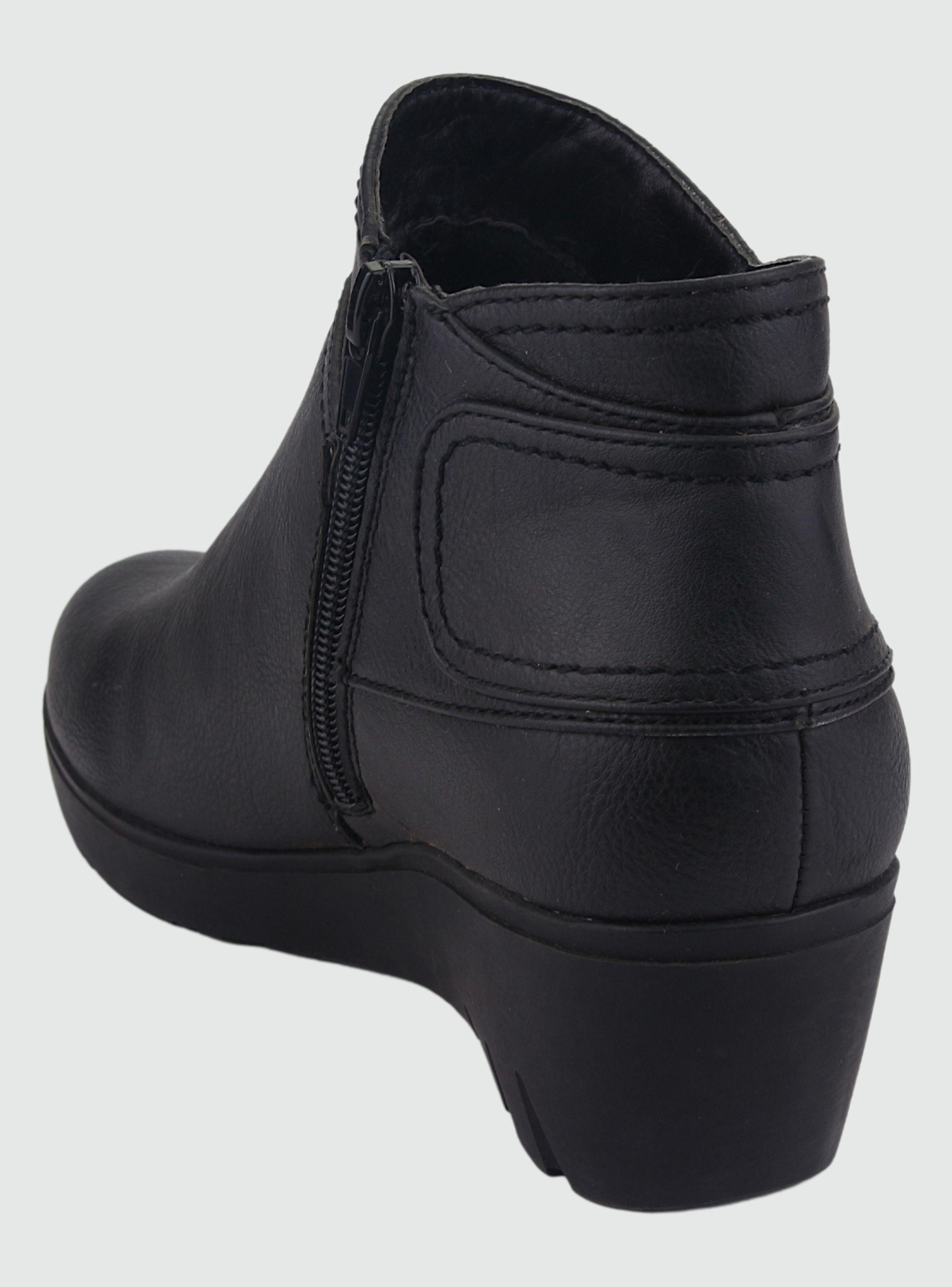 Botin Chalada Mujer Tanda-4 Negro Casual-3