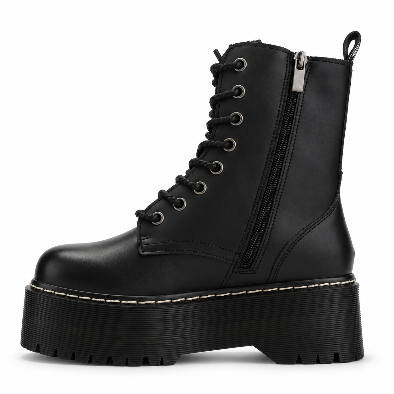Botin Chalada Mujer Poolh-9 Negro Casual-1