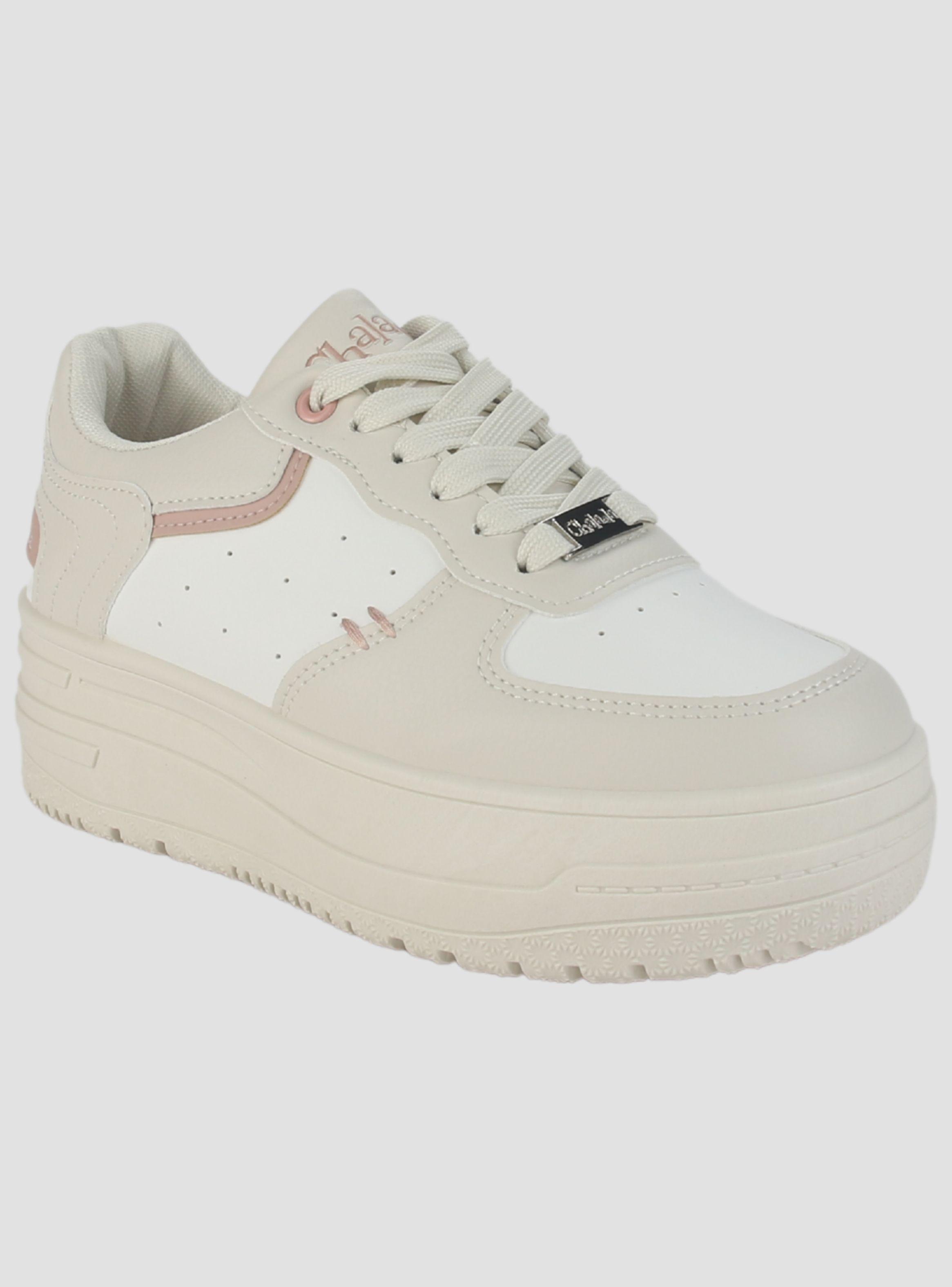 Zapatilla Chalada Mujer Mitsu-3 Beige Urbano-2