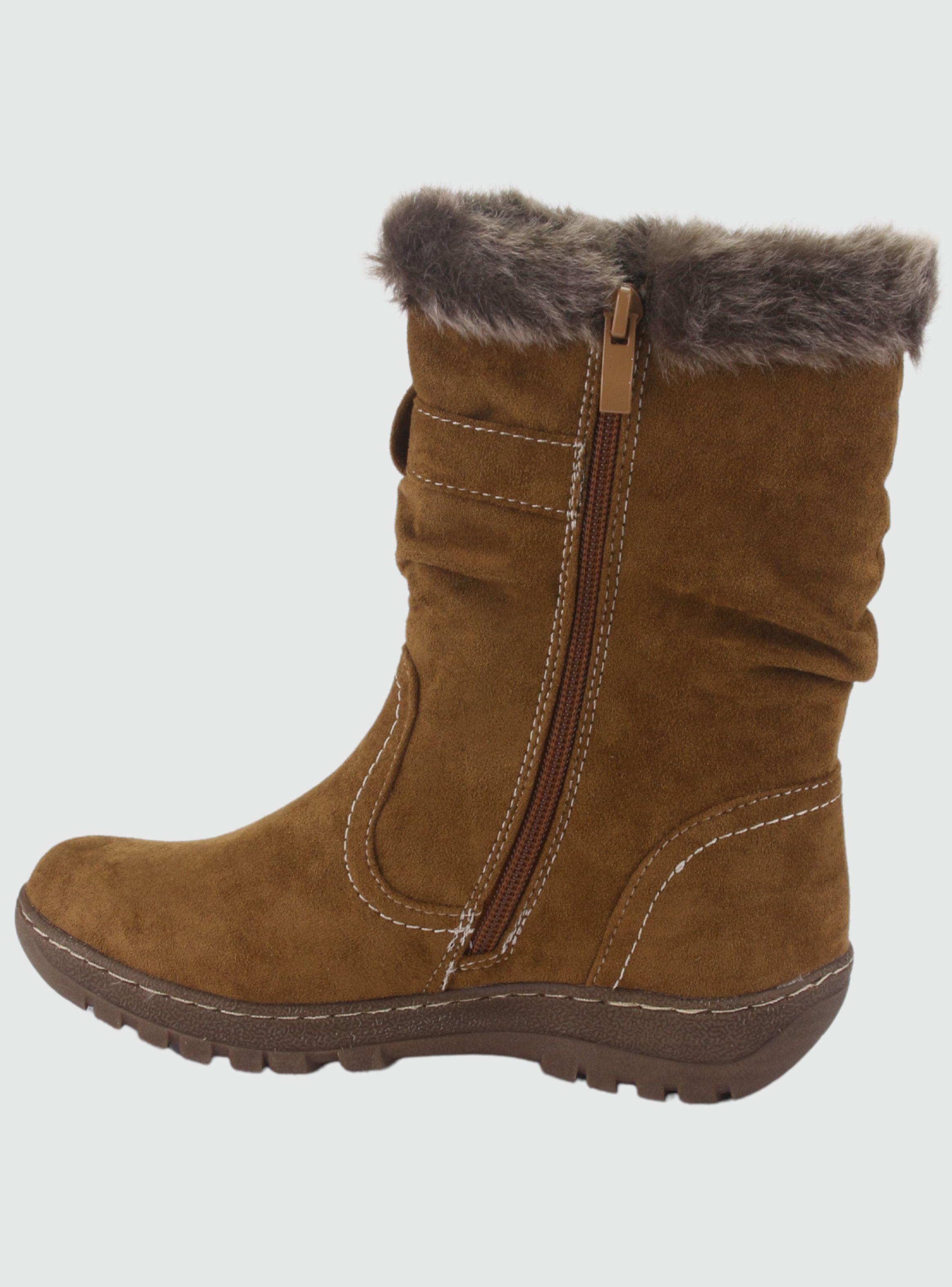 Botin Chalada Mujer Qual-4 Camel Casual-1