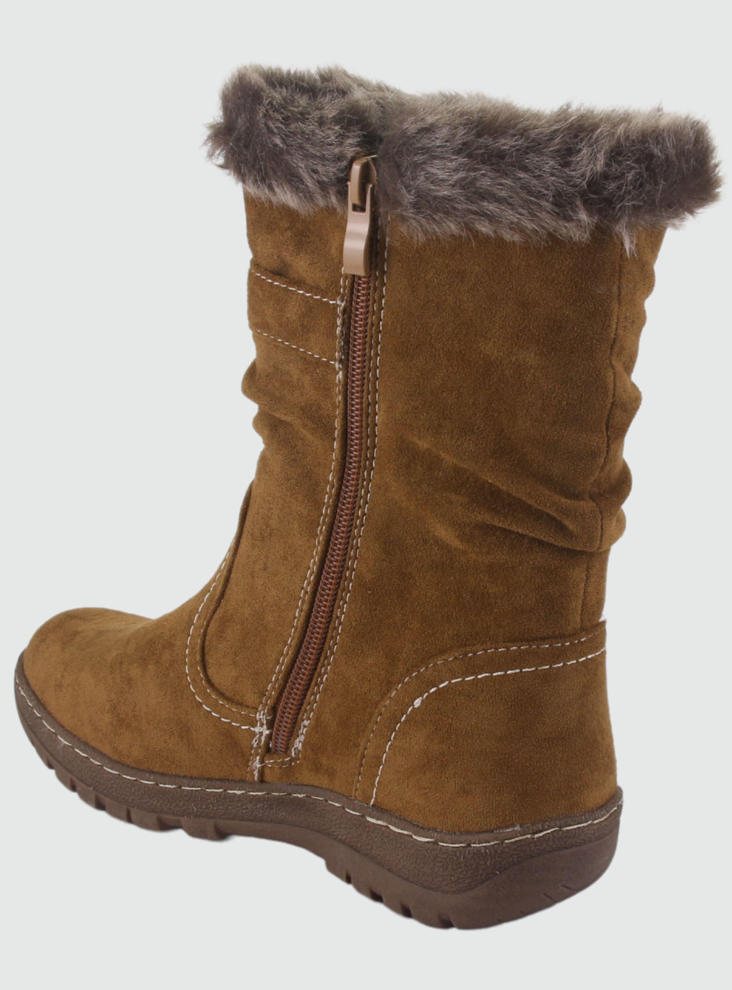Botin Chalada Mujer Qual-4 Camel Casual-3