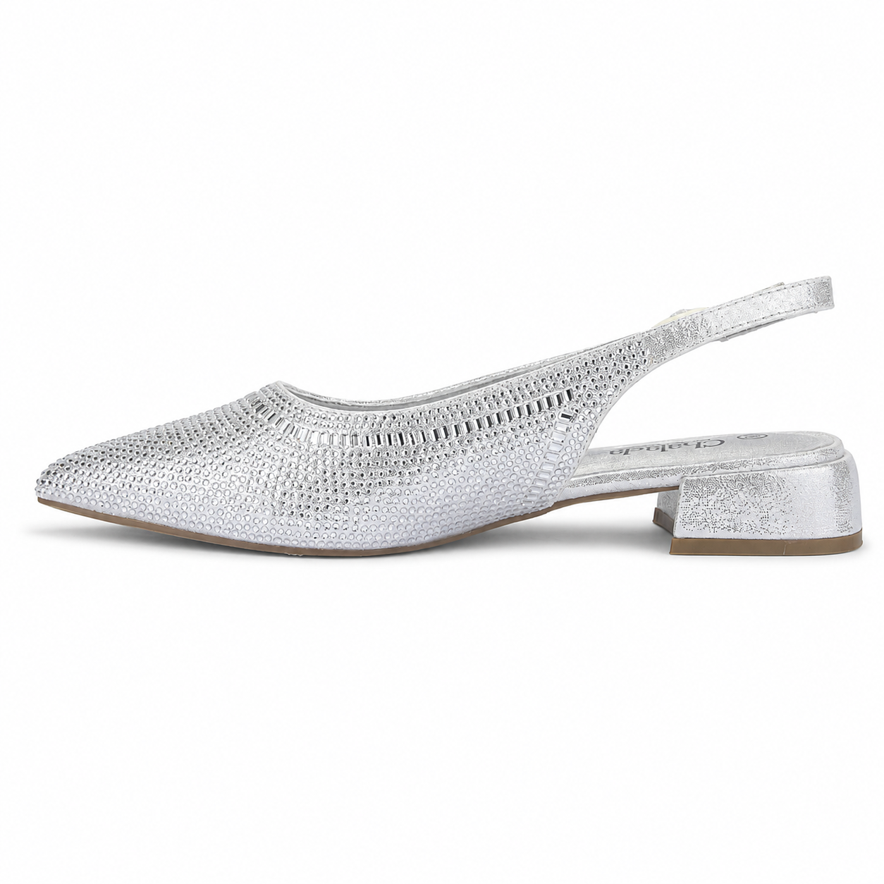 Ballerina Plateado Mujer Casual Chalada Diri-1