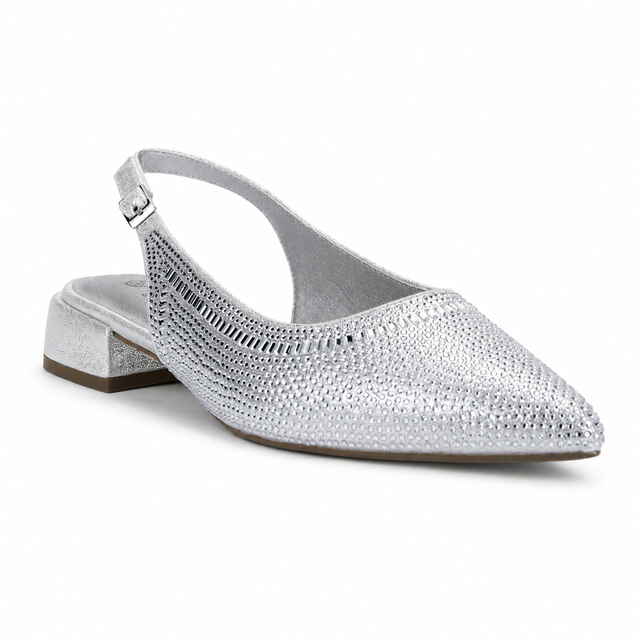 Ballerina Plateado Mujer Casual Chalada Diri-2