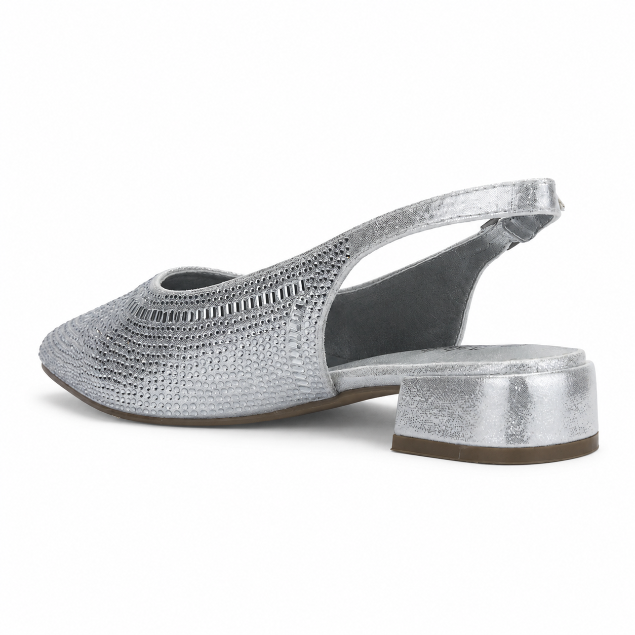 Ballerina Plateado Mujer Casual Chalada Diri-3