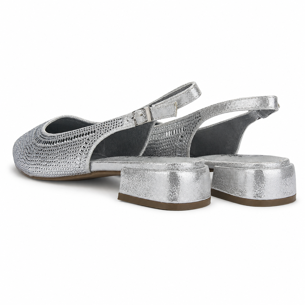 Ballerina Plateado Mujer Casual Chalada Diri-6