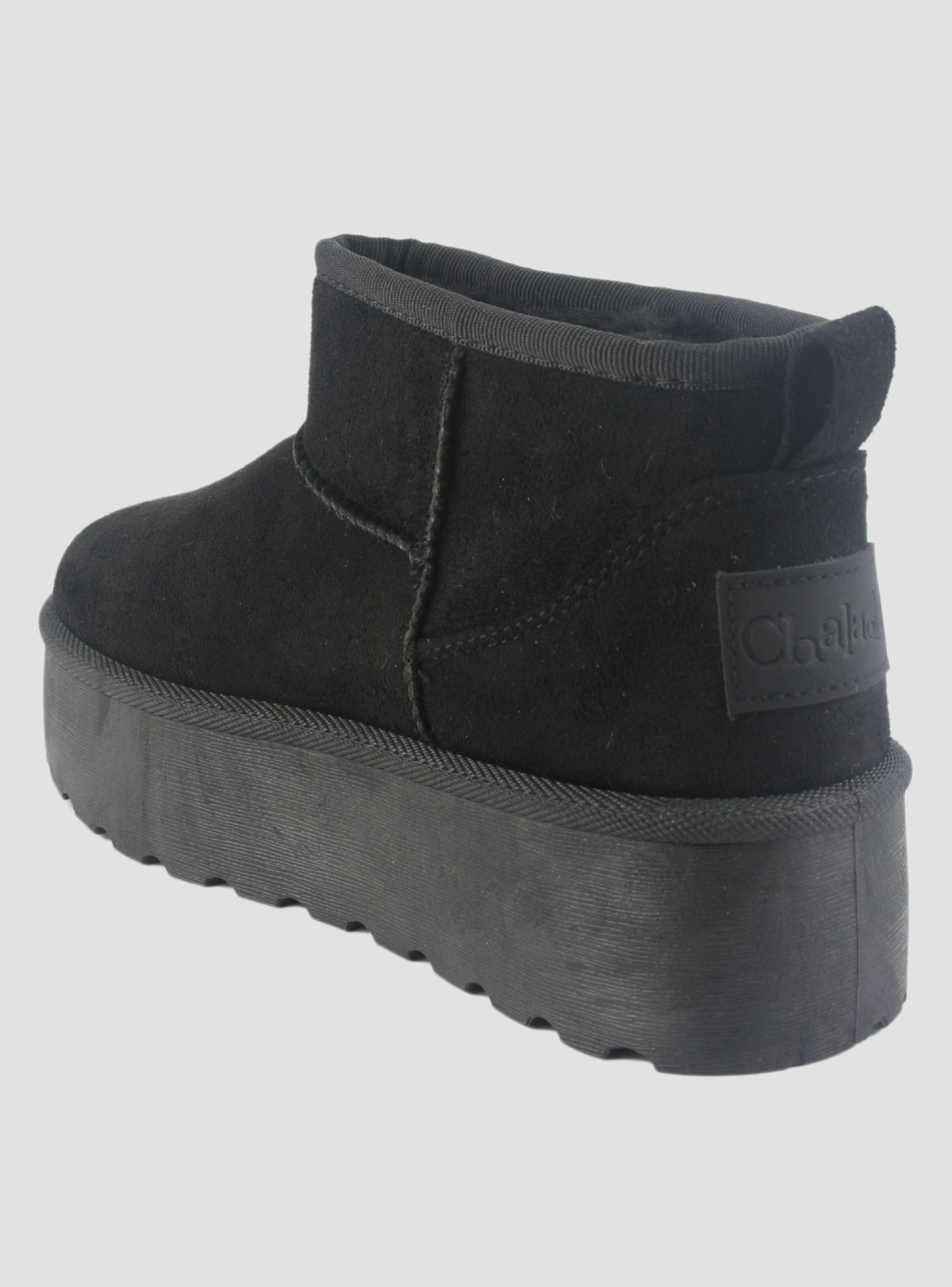 Botin Chalada Mujer Pinguih-1 Negro Comfort-3