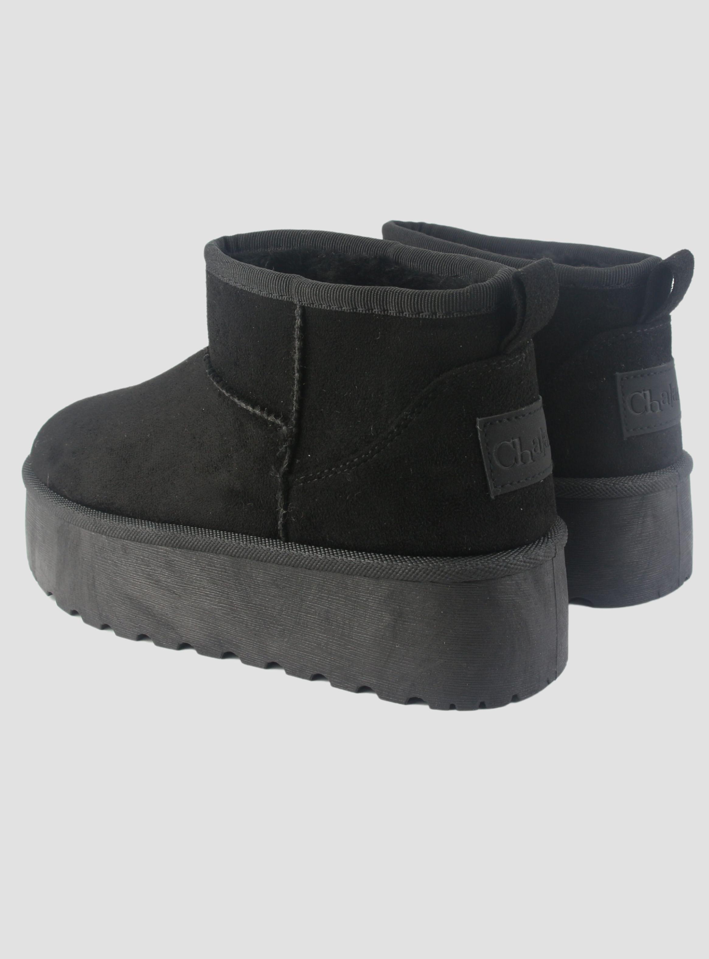 Botin Chalada Mujer Pinguih-1 Negro Comfort-5