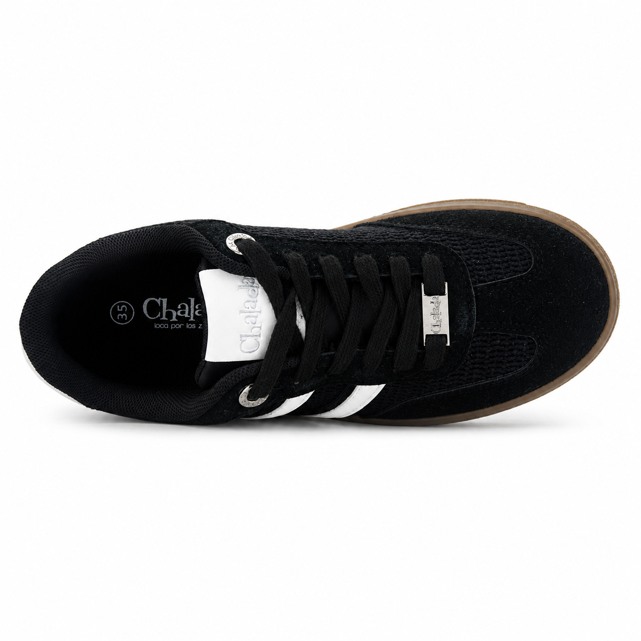 Zapatilla Negro Mujer Urbano Chalada Antu-4