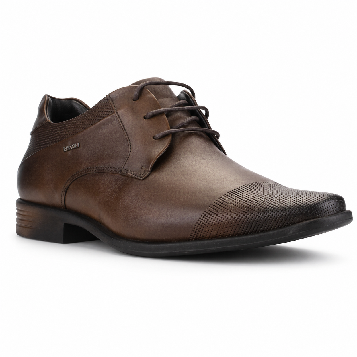 Zapato Café Hombre Casual Ferracini 6065-2