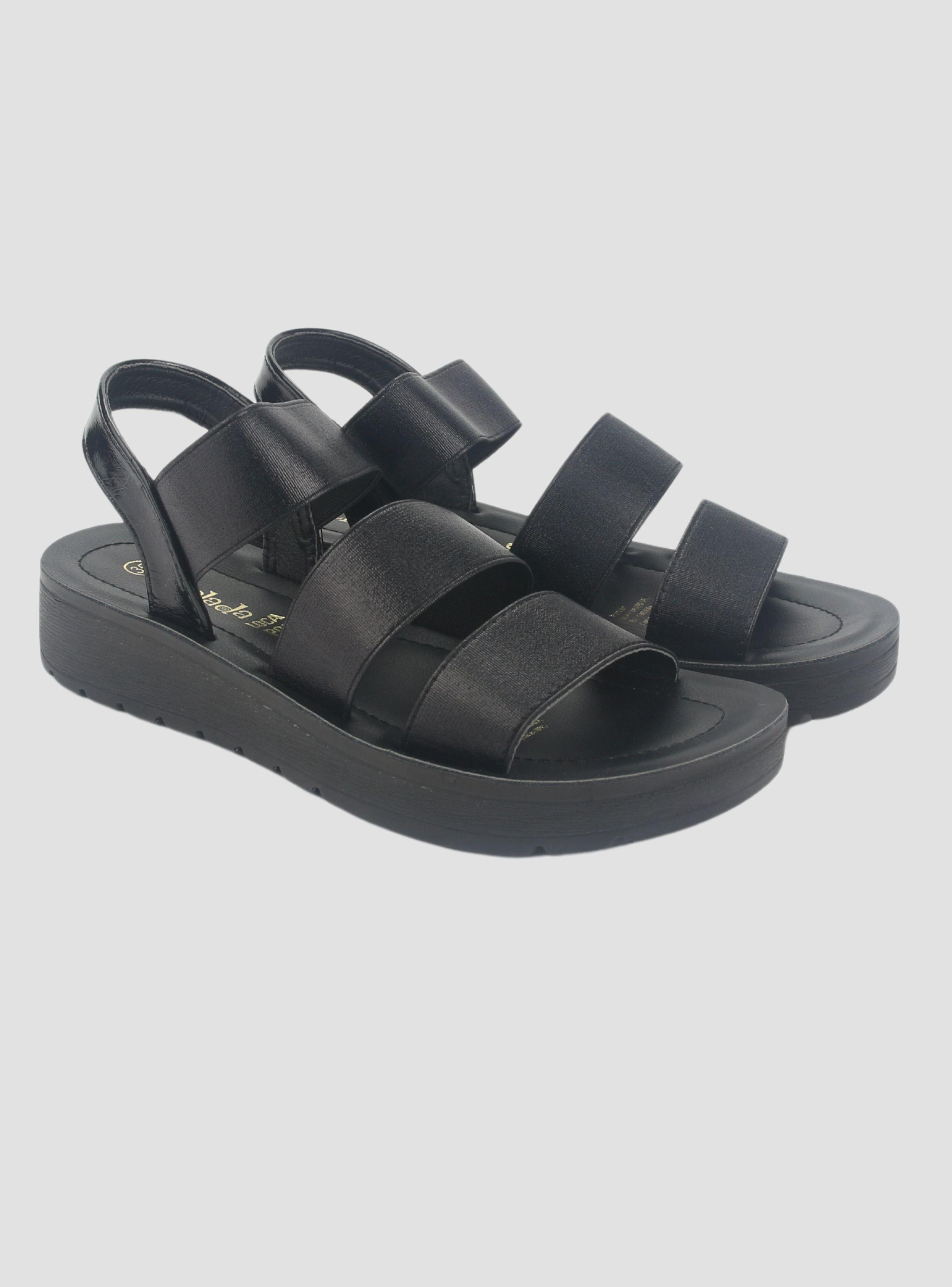 Sandalia Chalada Mujer Quantah-20 Negro Casual-4