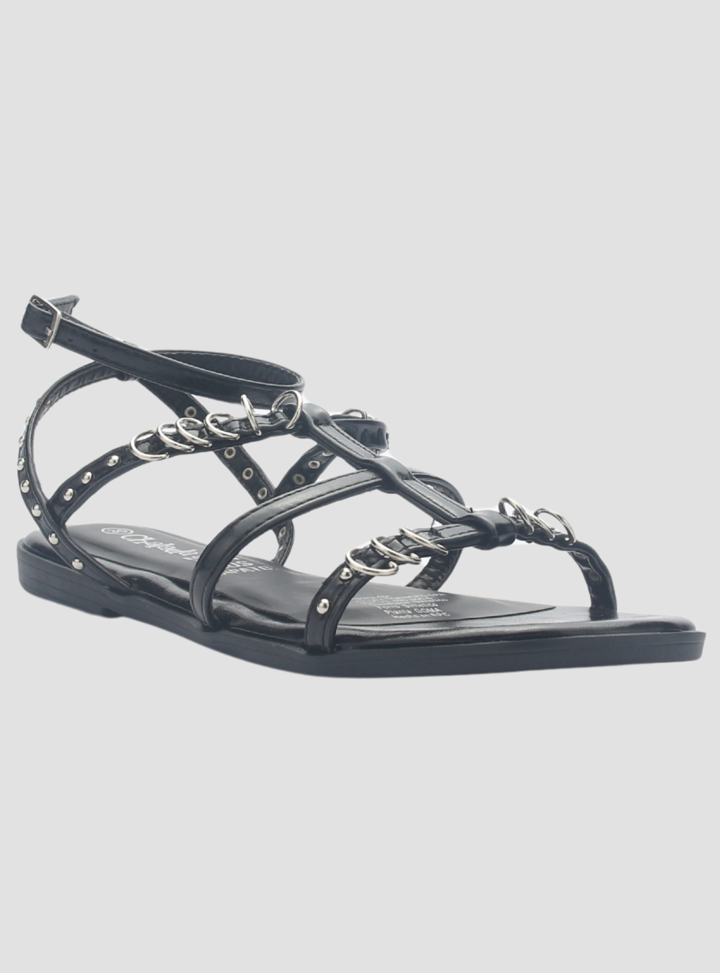 Sandalia de mujer Negro Casual Chalada Alka-2-2