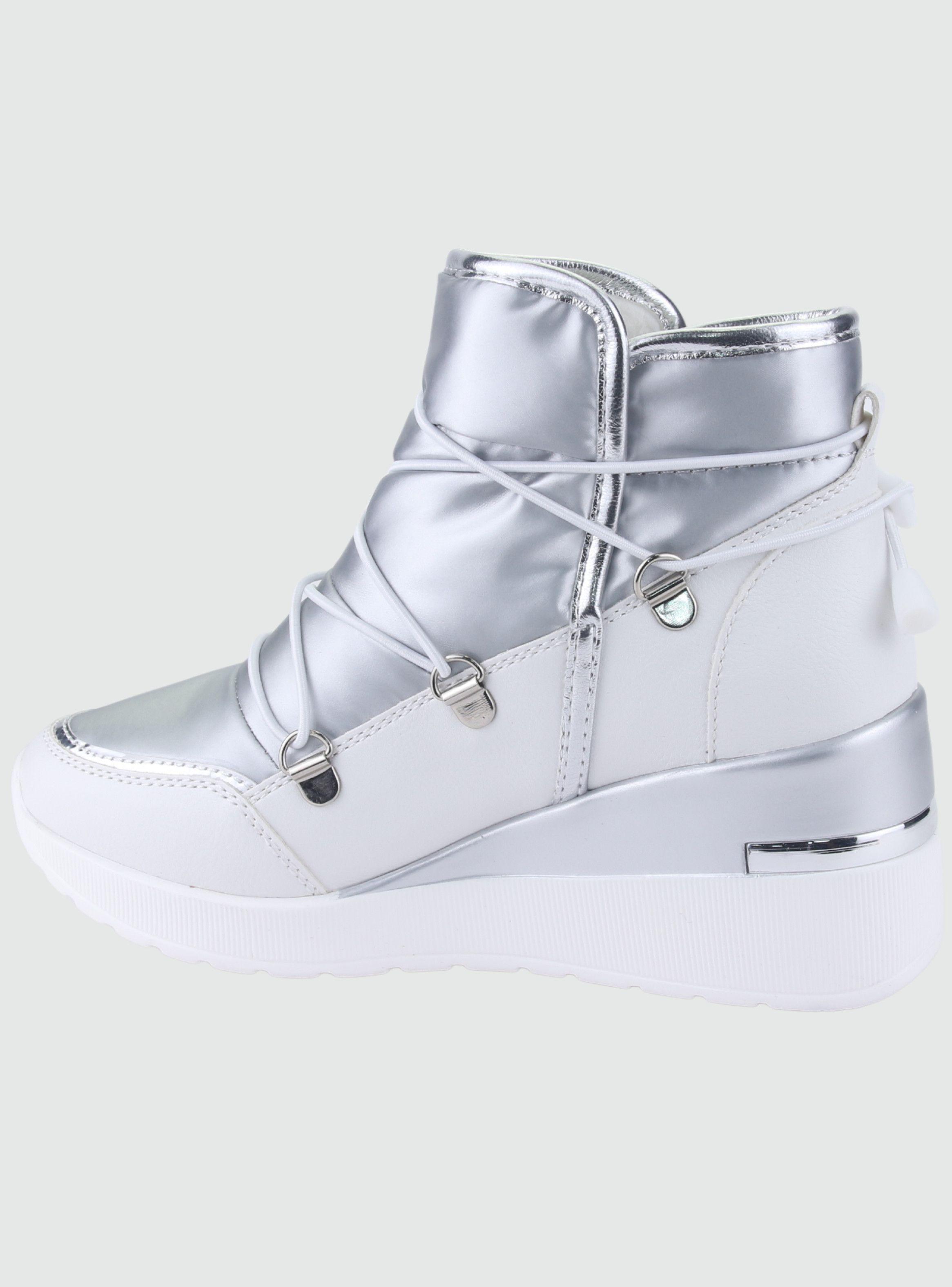 Botin Chalada Mujer Bolden-10 Plateado Casual-1