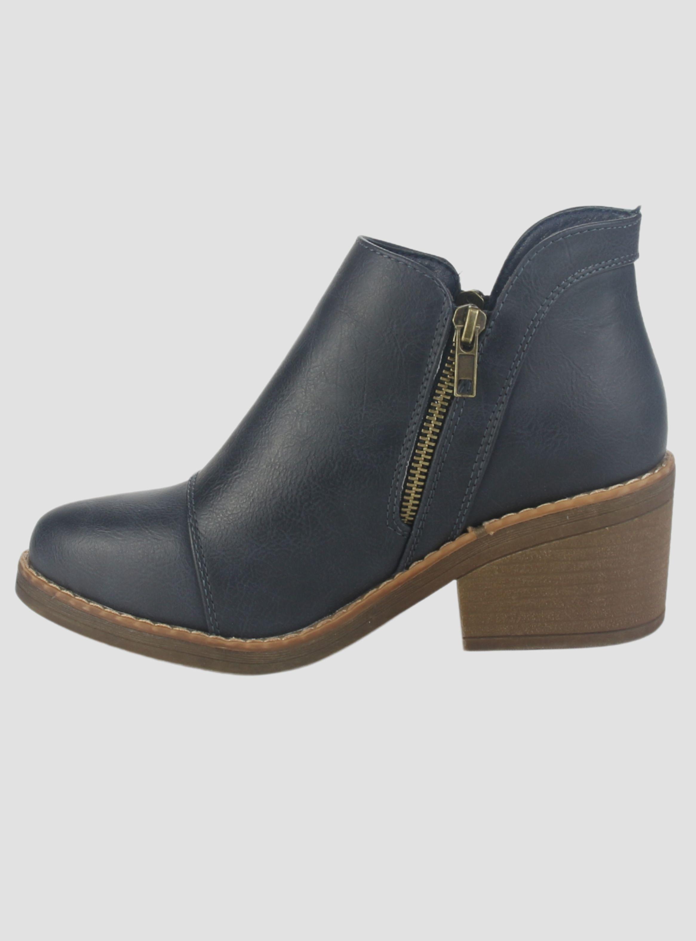 Botin Chalada Mujer Camp-31 Azul Casual-1