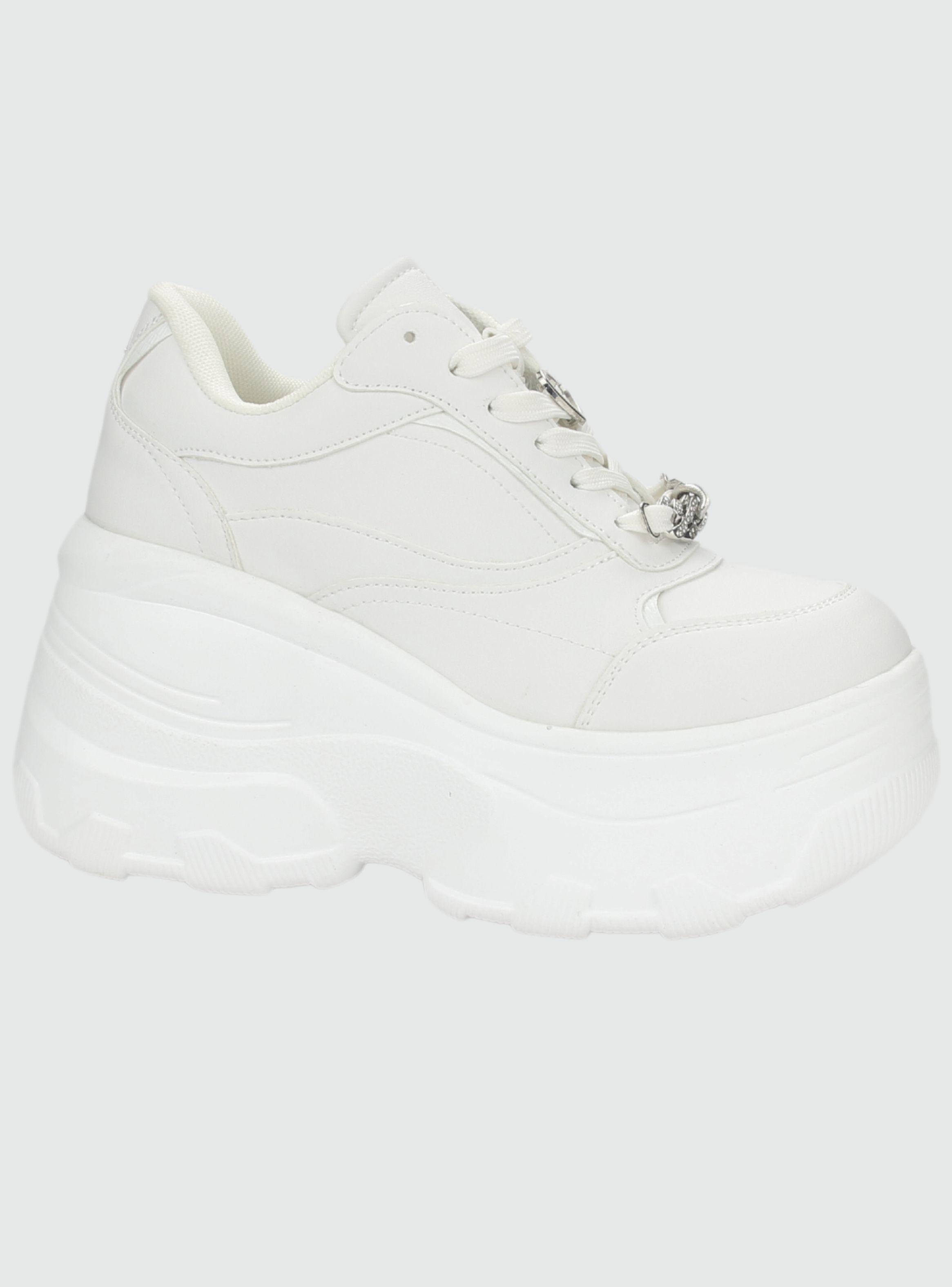 Zapatilla Chalada Mujer Nake-1 Blanco Urbano-0