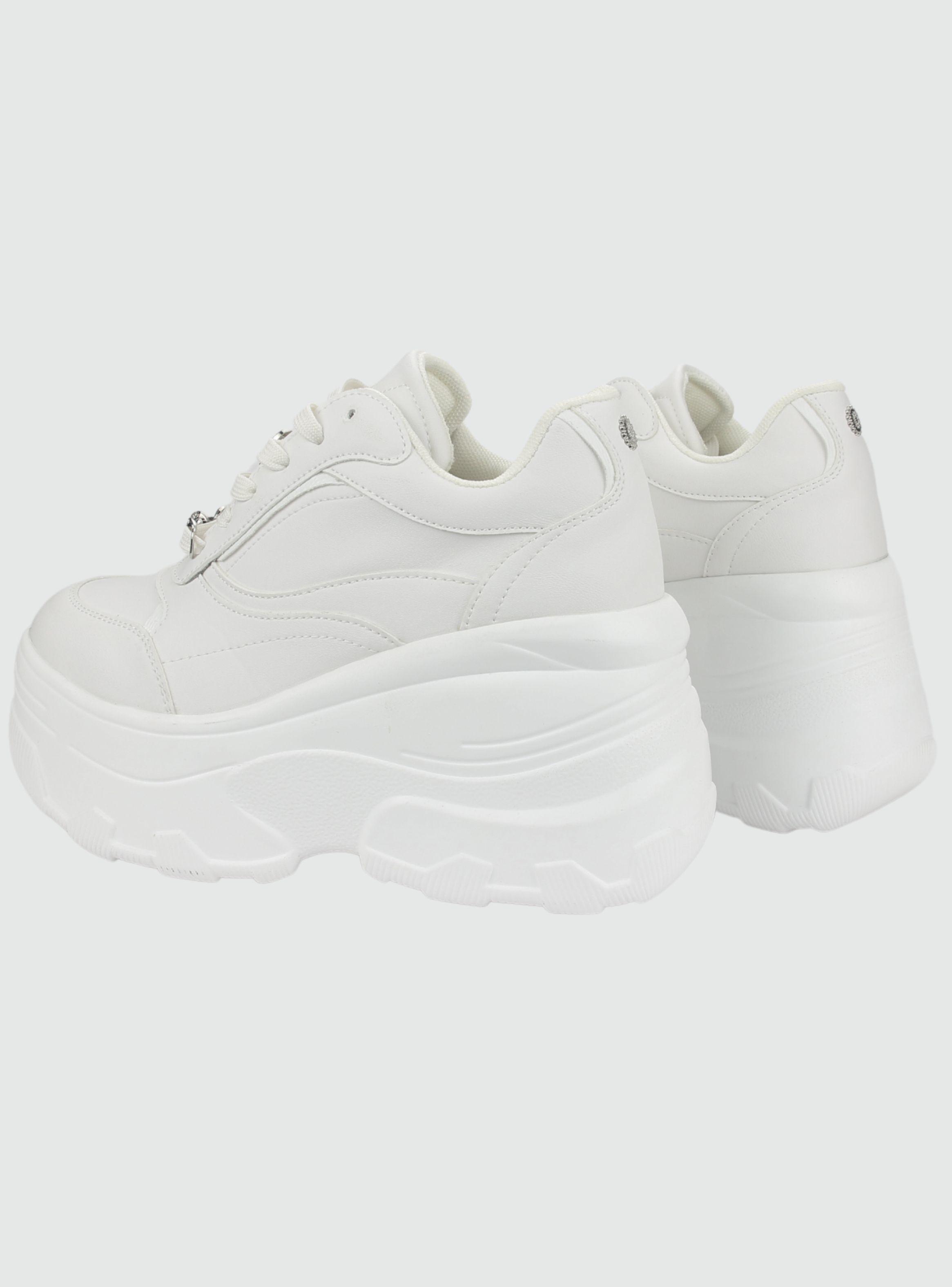 Zapatilla Chalada Mujer Nake-1 Blanco Urbano-5