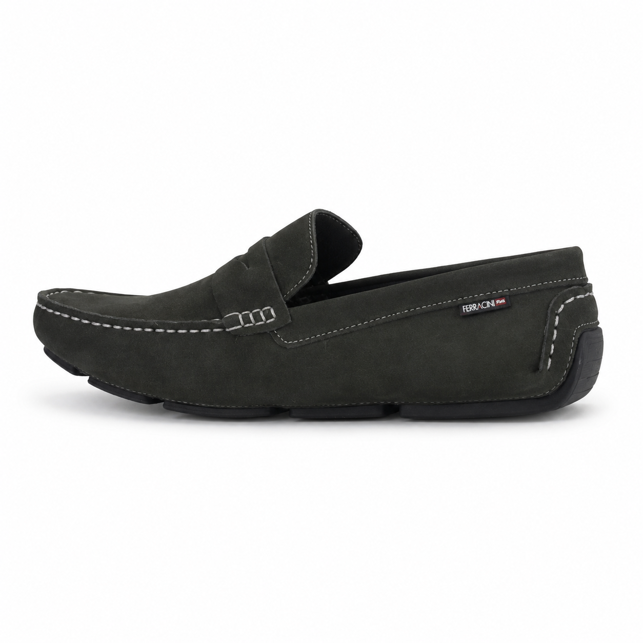 Mocasin Negro Hombre Casual Ferracini 2770-1