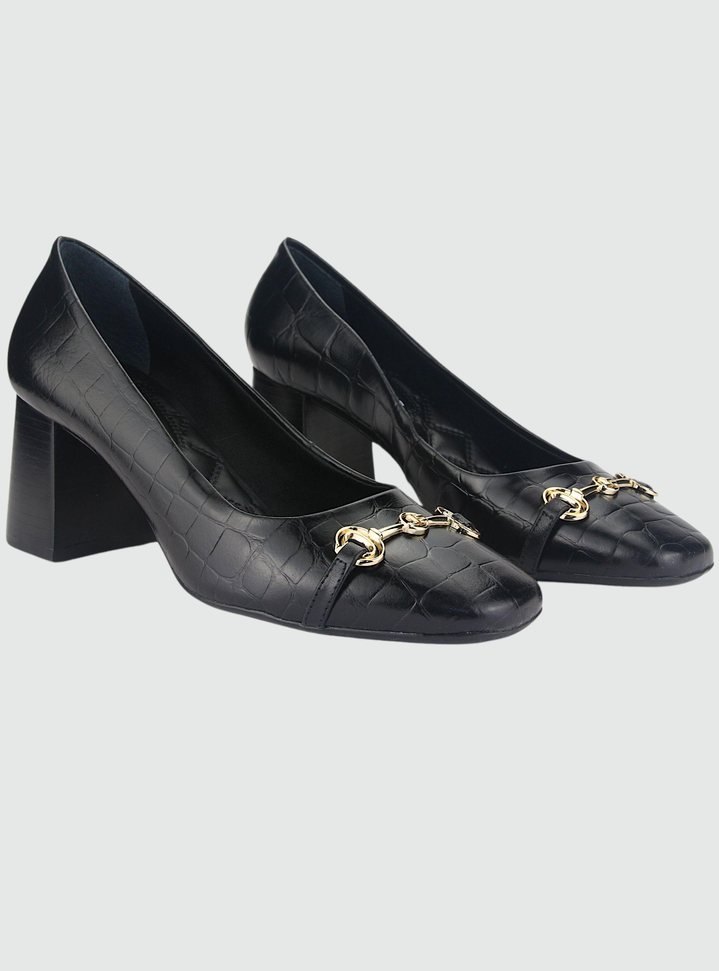 Zapato Jorge Bischoff Mujer J10764029 Negro Casual-4
