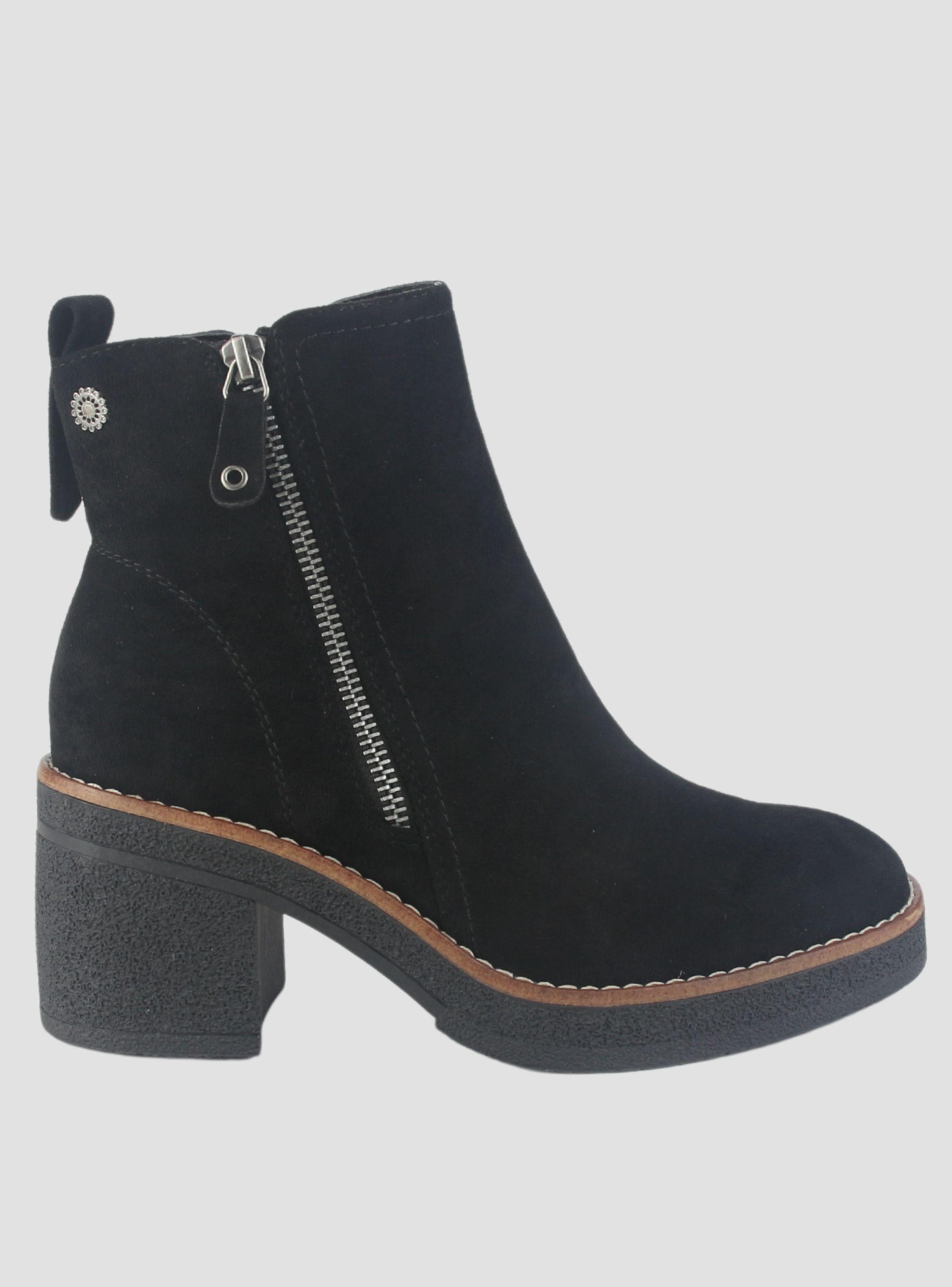 Botin Chalada Mujer Bricca-2 Negro Casual-0