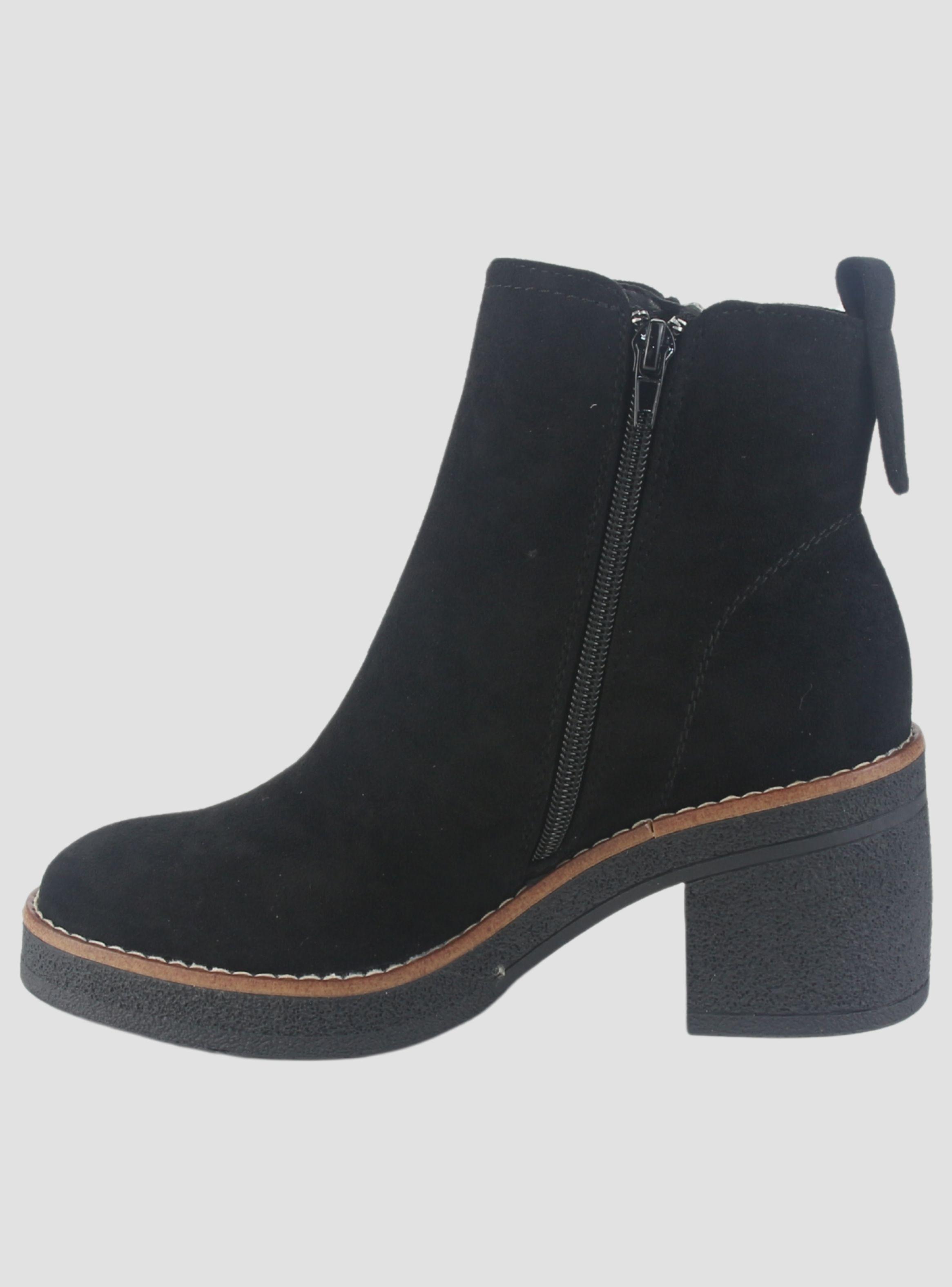 Botin Chalada Mujer Bricca-2 Negro Casual-1