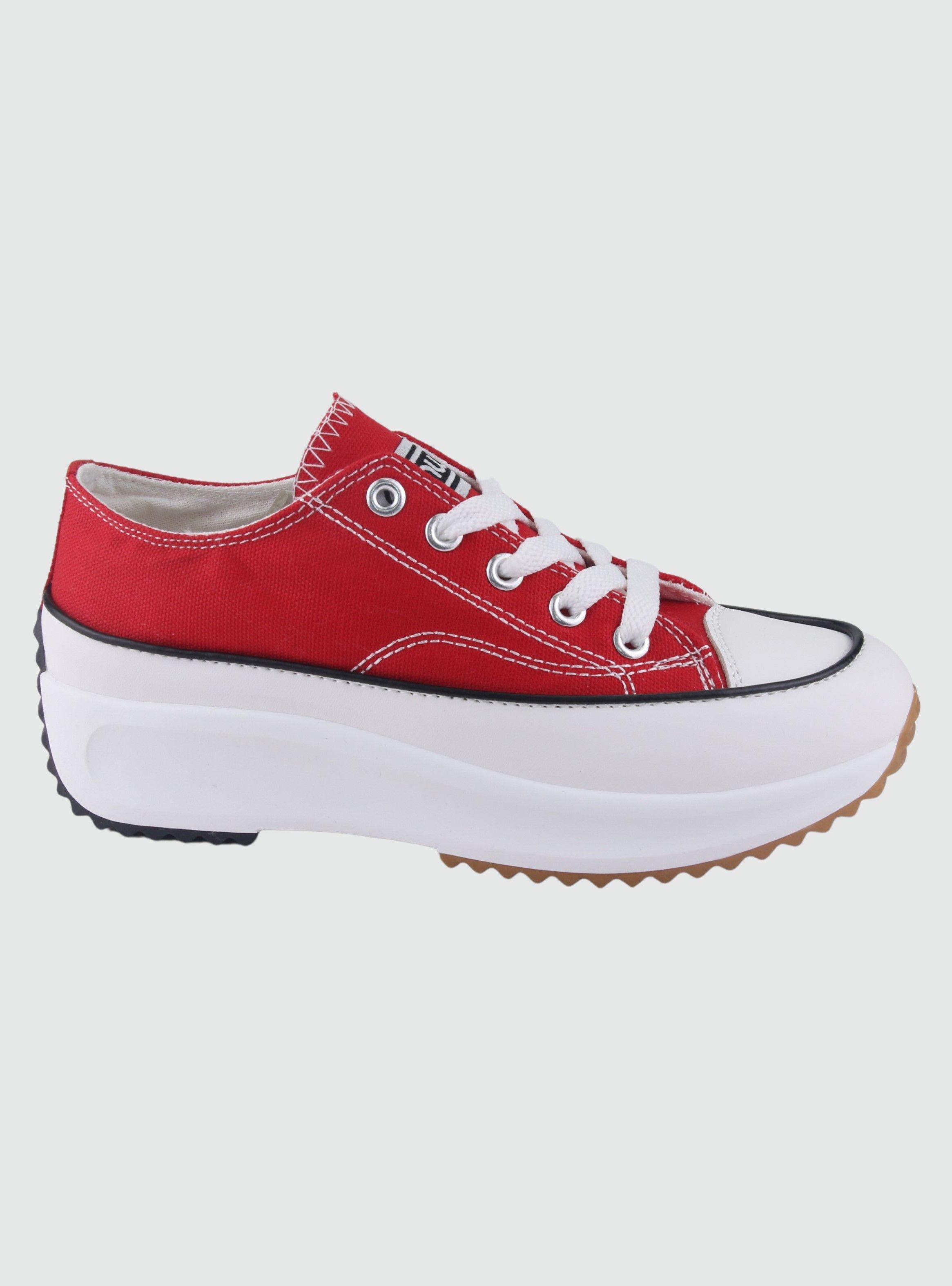 Zapatilla Funway Mujer Biggerh-2 Rojo Moda-0