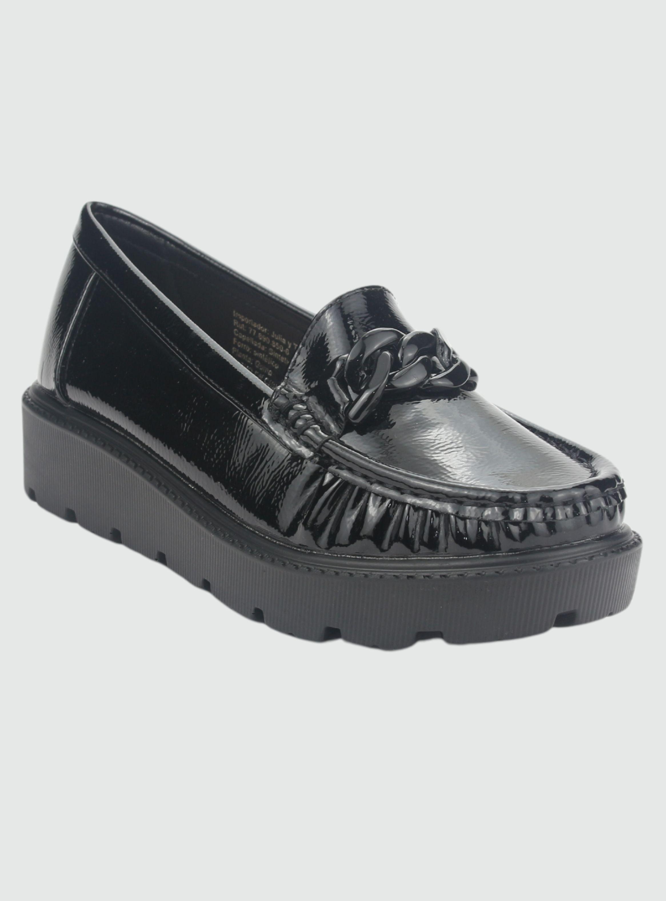 Mocasin Chalada Mujer Gran-21 Negro Casual-2