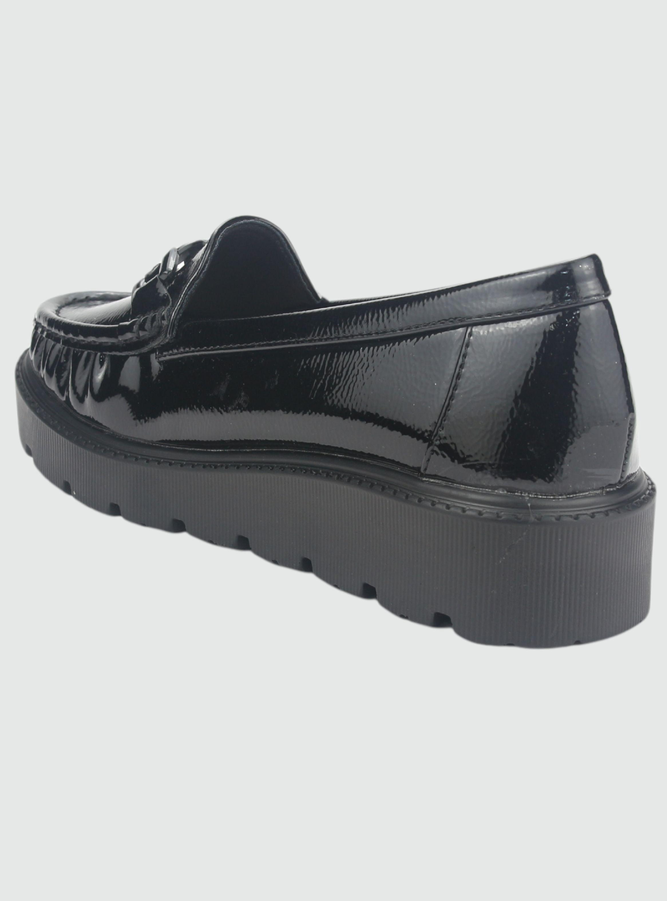 Mocasin Chalada Mujer Gran-21 Negro Casual-3